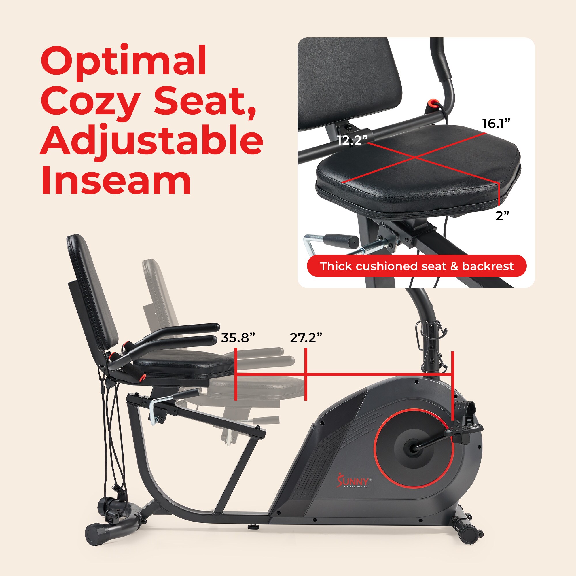 Sunny Health & Fitness SF-RB424006 Exercise-Bikes - View #7