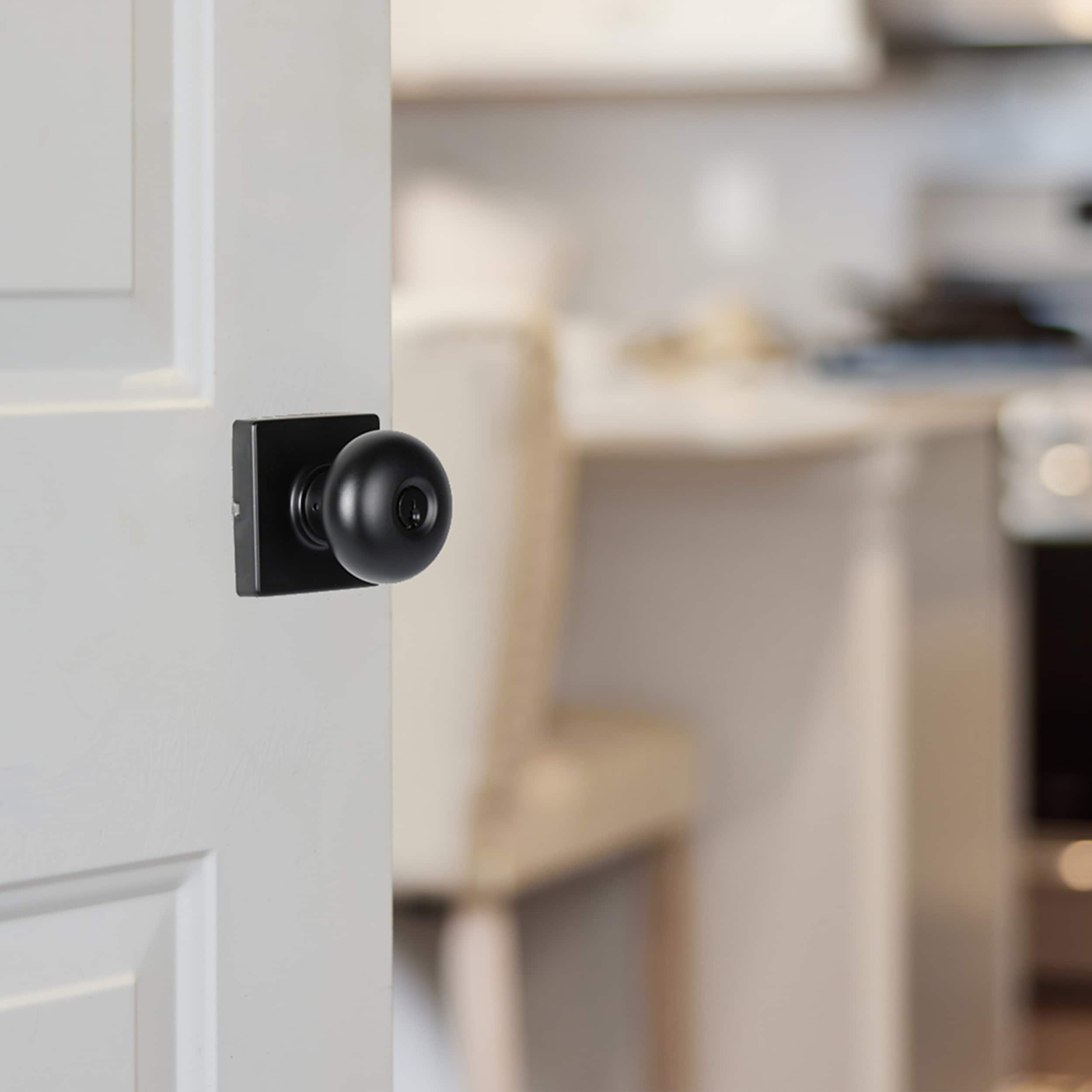 Sure-Loc Hardware DU107-SQ FBL Door-Knobs - View #4