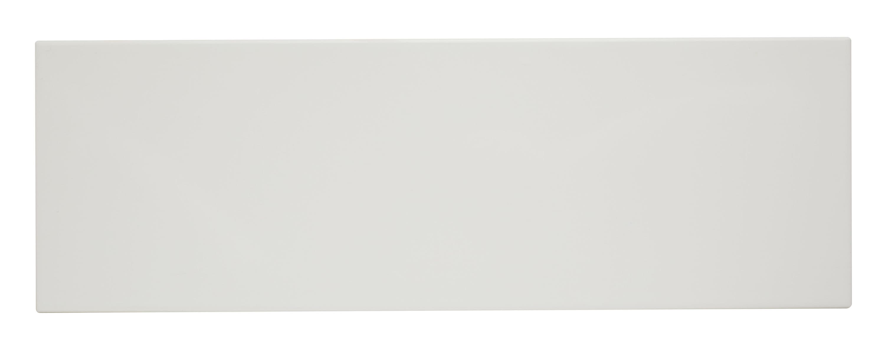 American Olean 00258241P2 Color Ways Ice White 8-in x 24-in Glossy Ceramic Subway Large format Wall Tile ( 13.3-sq ft Carton )