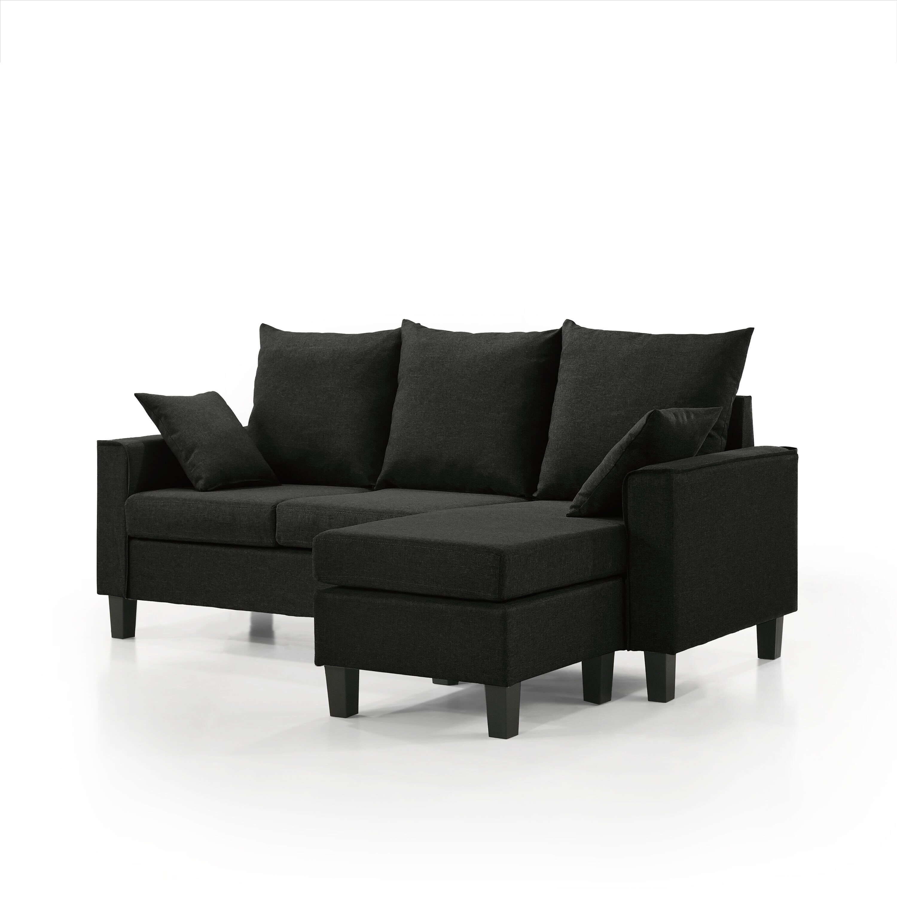 Furniture of America 005L-2005BK-SEC Sofas-Loveseats - View #6