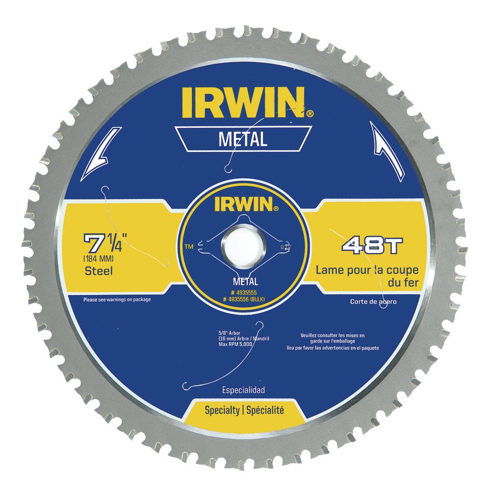 IRWIN 4935555 7-1/4-in-Tooth Carbide