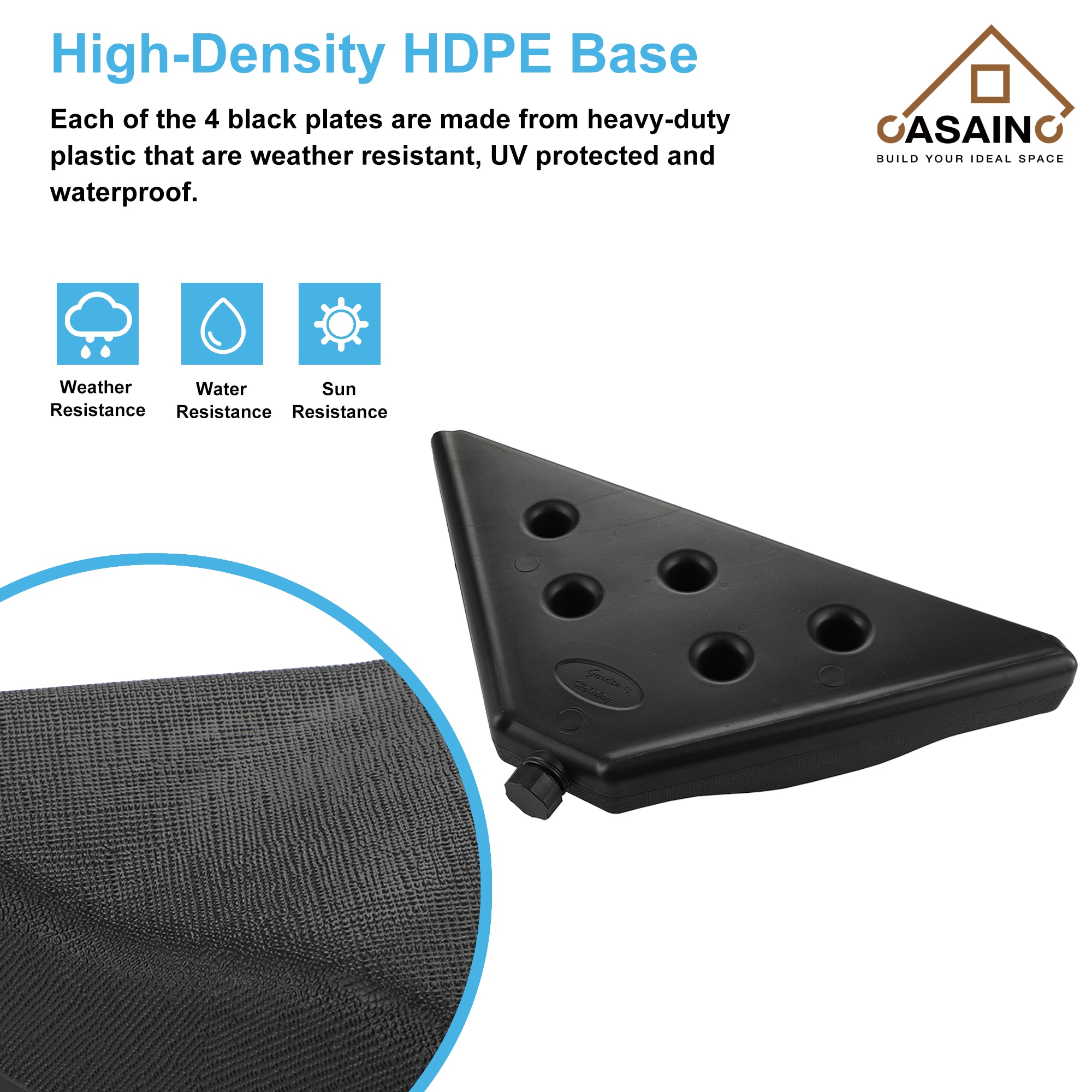CASAINC HYS3509 Umbrella-Bases - View #3