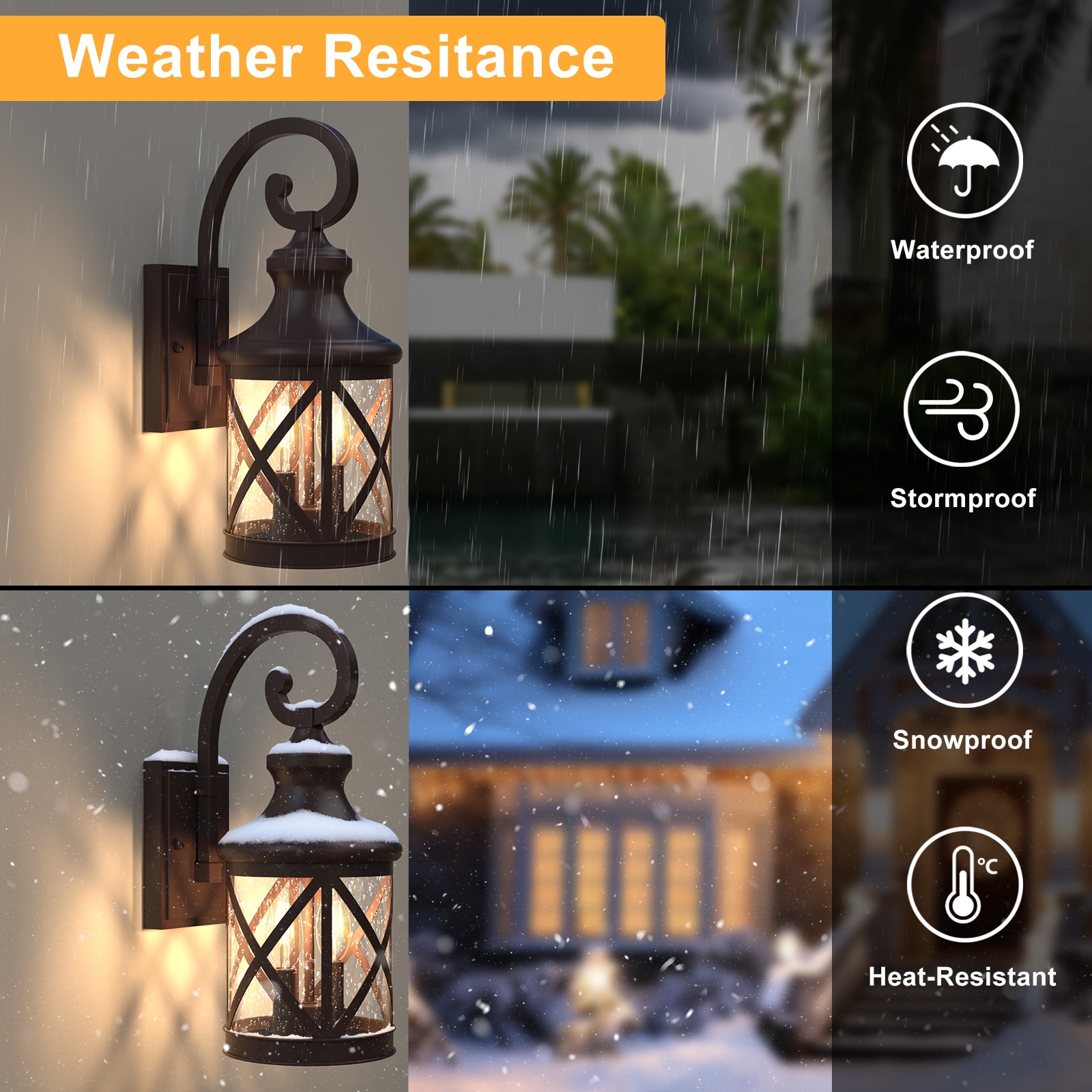 Maxax 7017-2BR Outdoor-Wall-Lighting - View #4