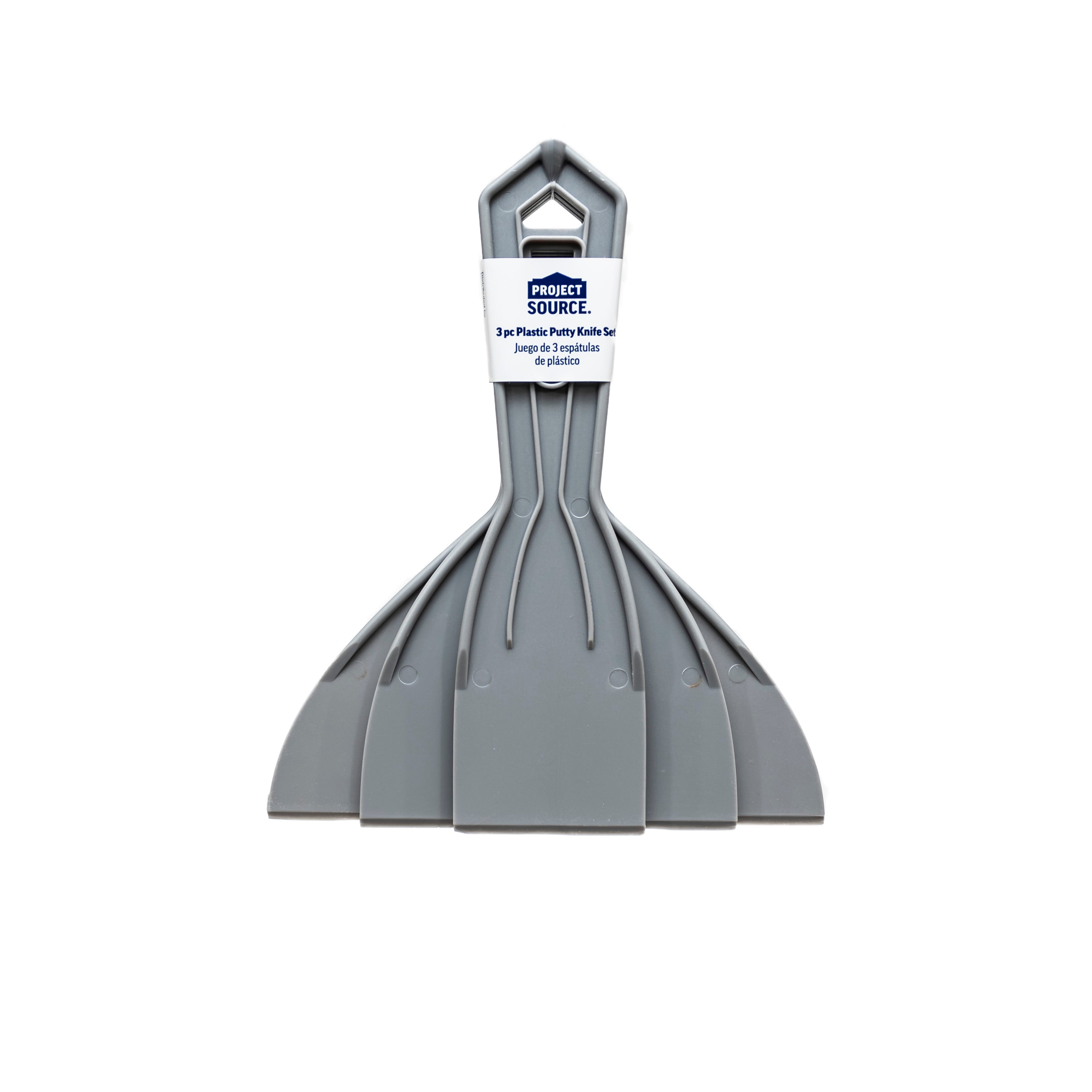 Project Source 348150 3 -Pack 6-in Plastic Disposable Putty Knife