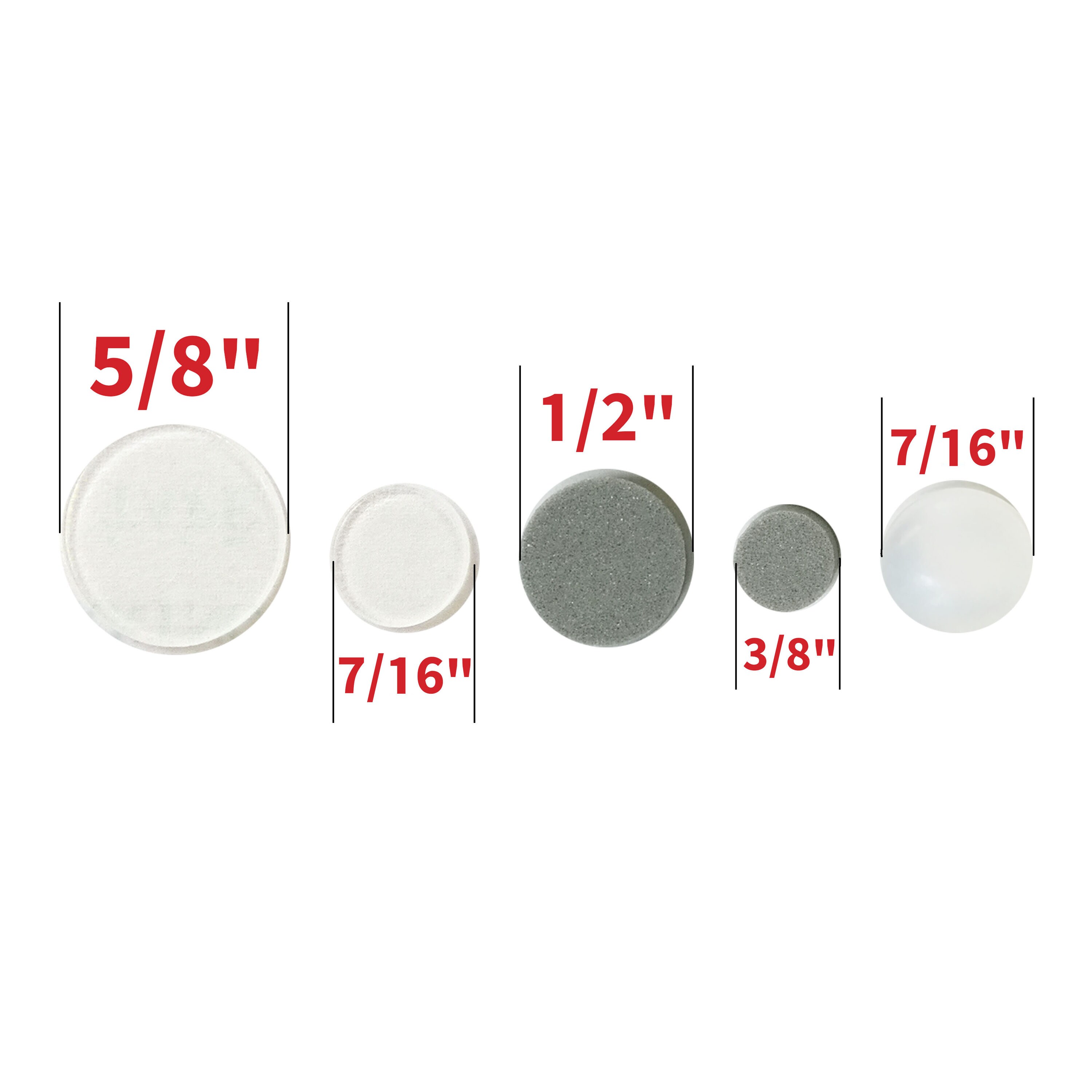 RELIABILT 4210124RB Cabinet-Bumpers - View #3