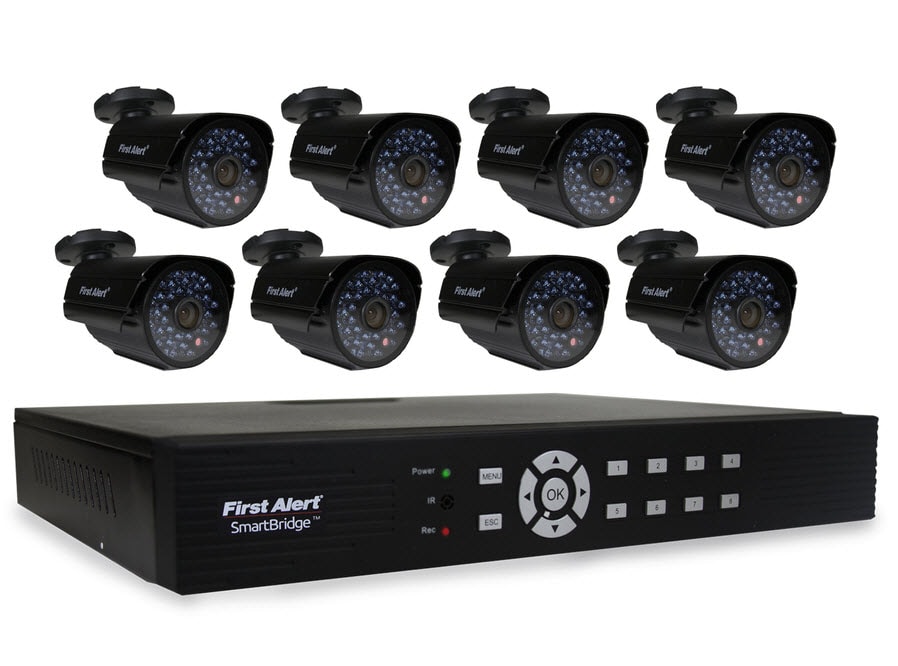 First Alert DCA8810-520 Outdoor Sdhc (Included) Security Camera System