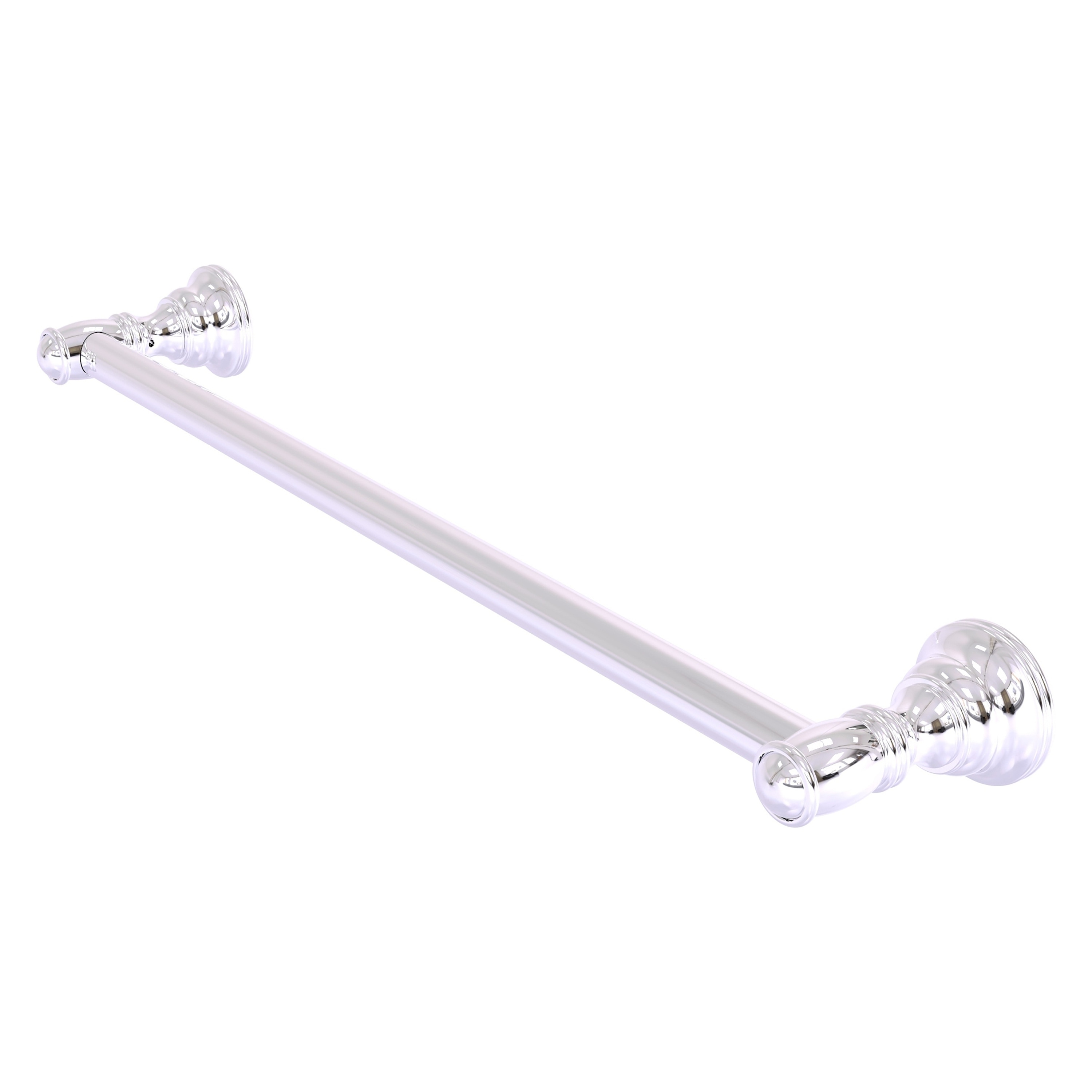 Allied Brass CL-41-24-PC Carolina 24-in Polished Chrome Wall mount Single Towel Bar