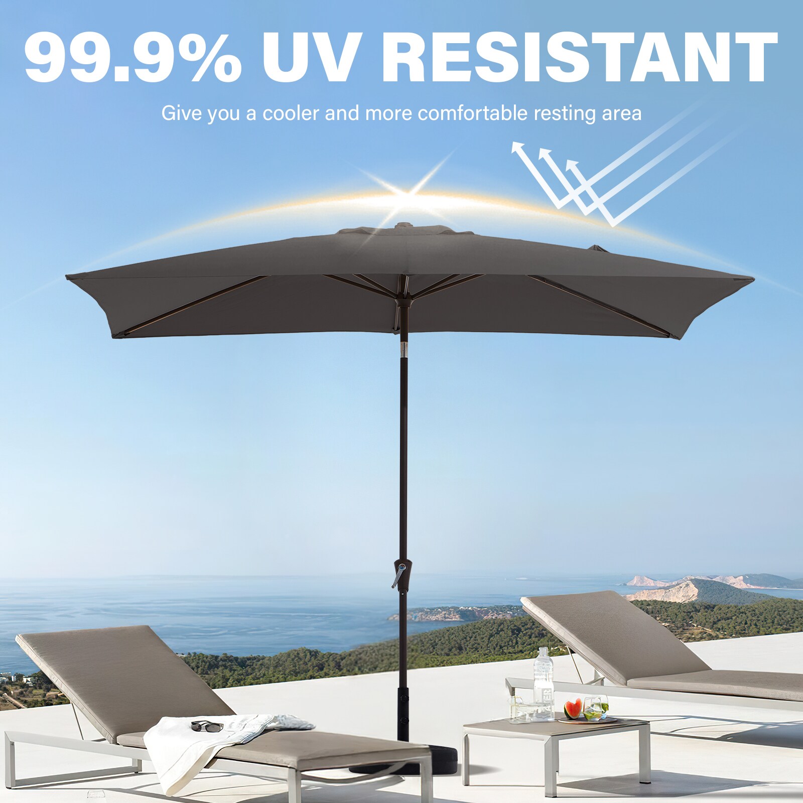 JEAREY JE-QTZZS-6.5X10FT-GR Umbrellas-2 - View #7