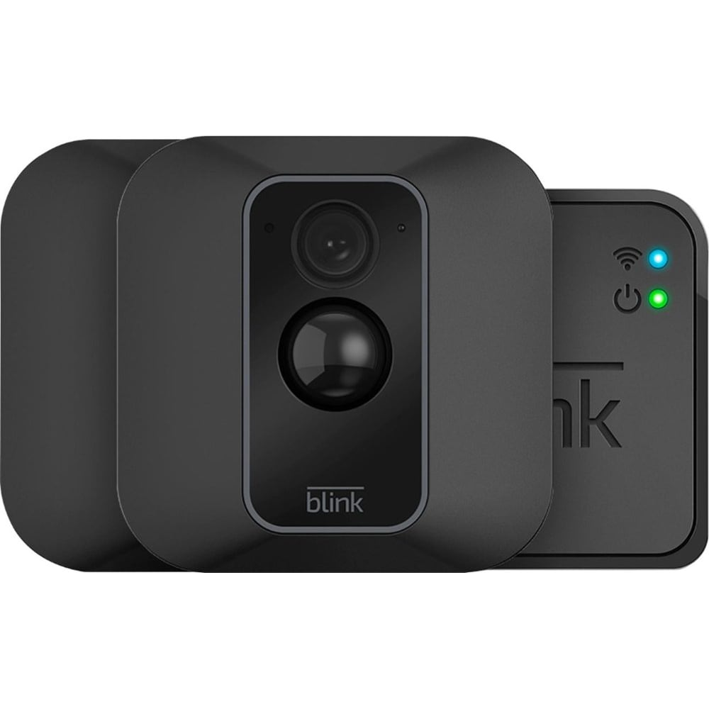 Blink XT Home Security Camera System, Motion Detection, HD Video, 2-Year  Battery, Free Cloud Storage Included 3 Camera Black B071YPNMN1 - Best Buy
