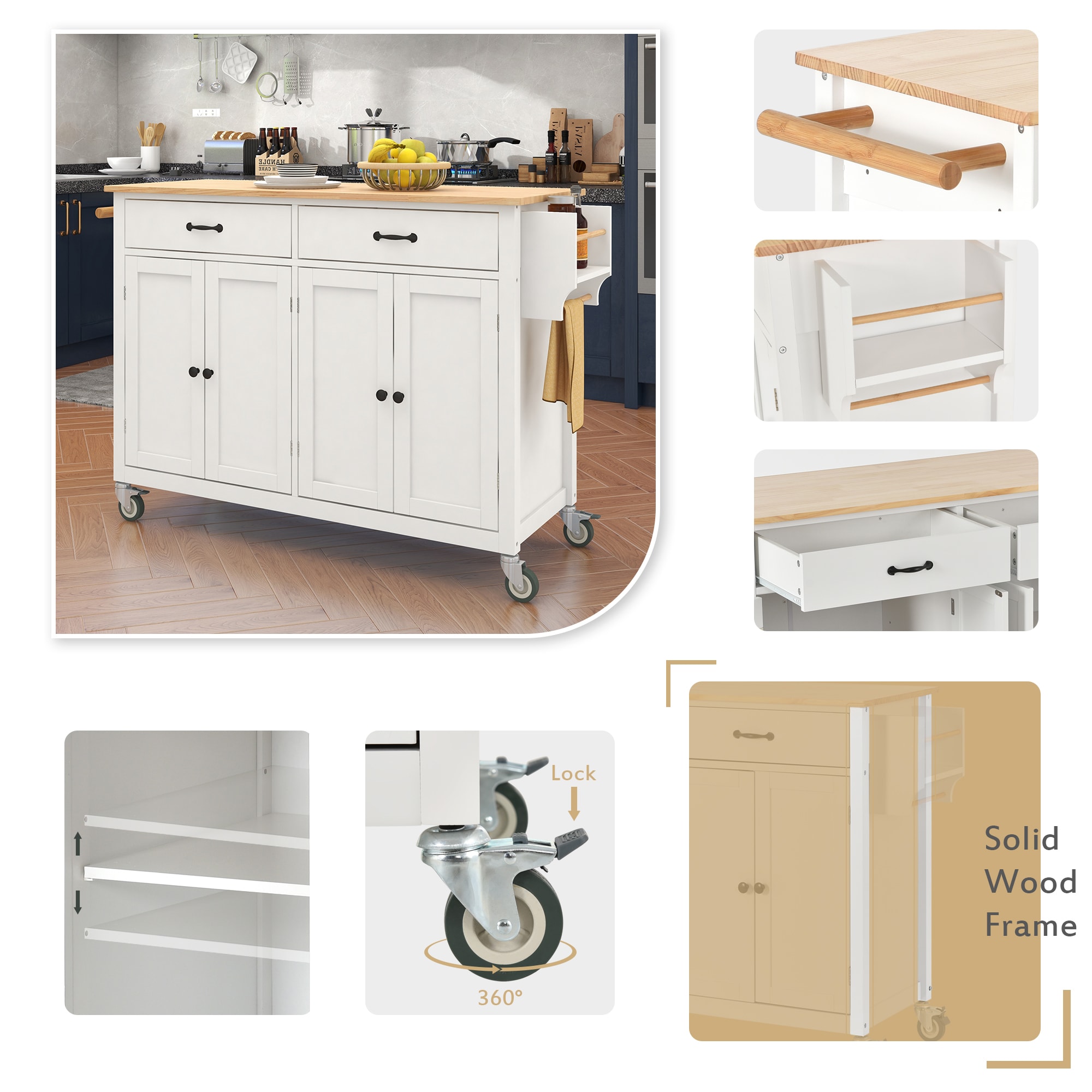 SINOFURN SYB260026WT Kitchen-Furniture - View #16