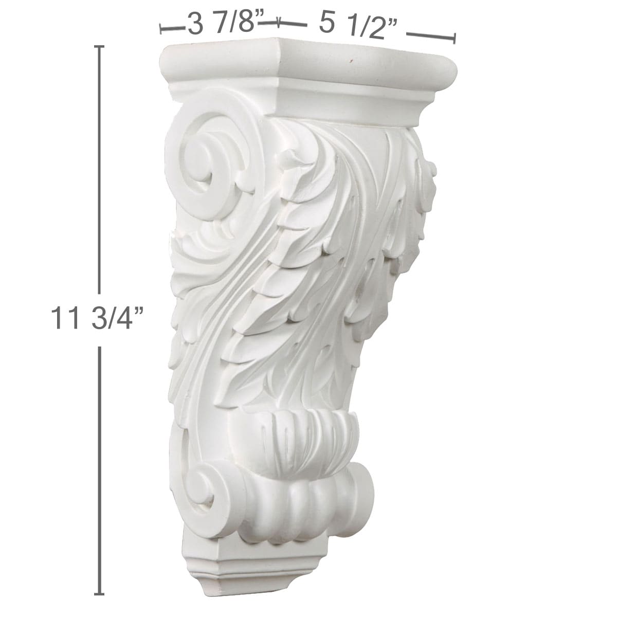 Ekena Millwork COR05X03X09BR corbels - View #2