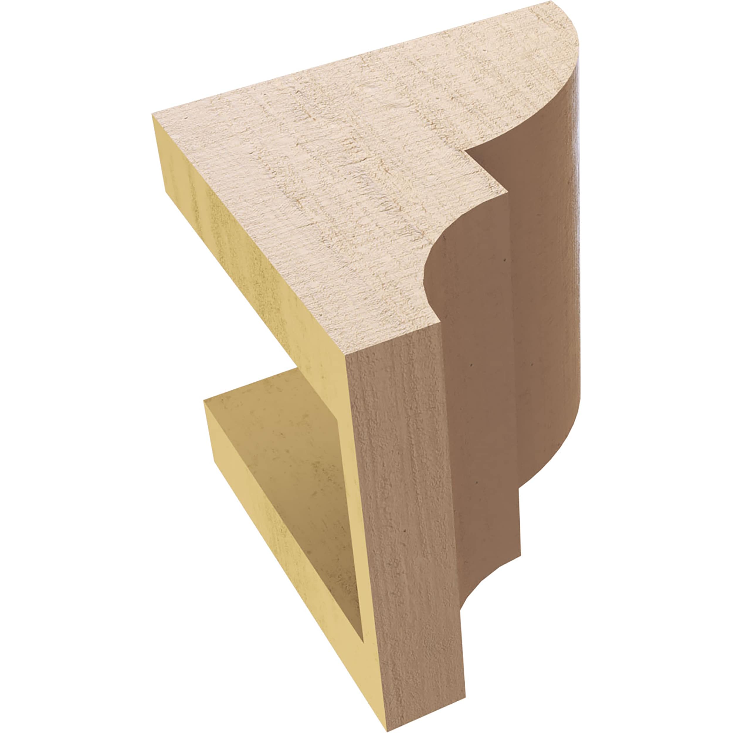 Ekena Millwork CORU05X05X05RIDRCPR corbels - View #6