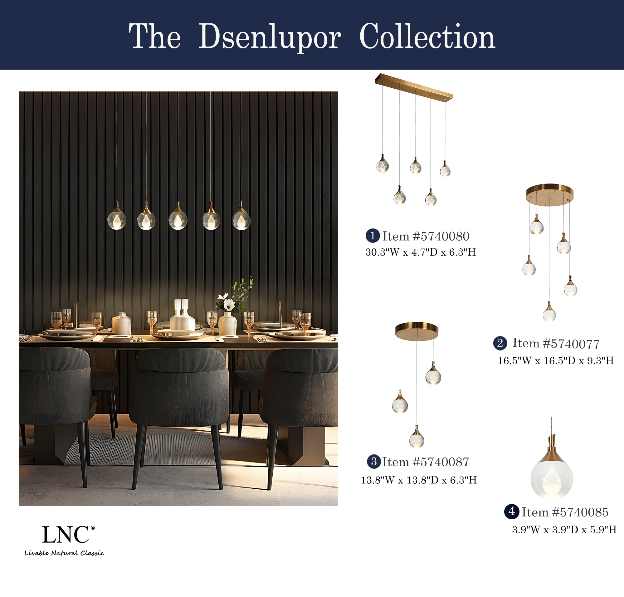 LNC HA05114 Pendant-Lights - View #9
