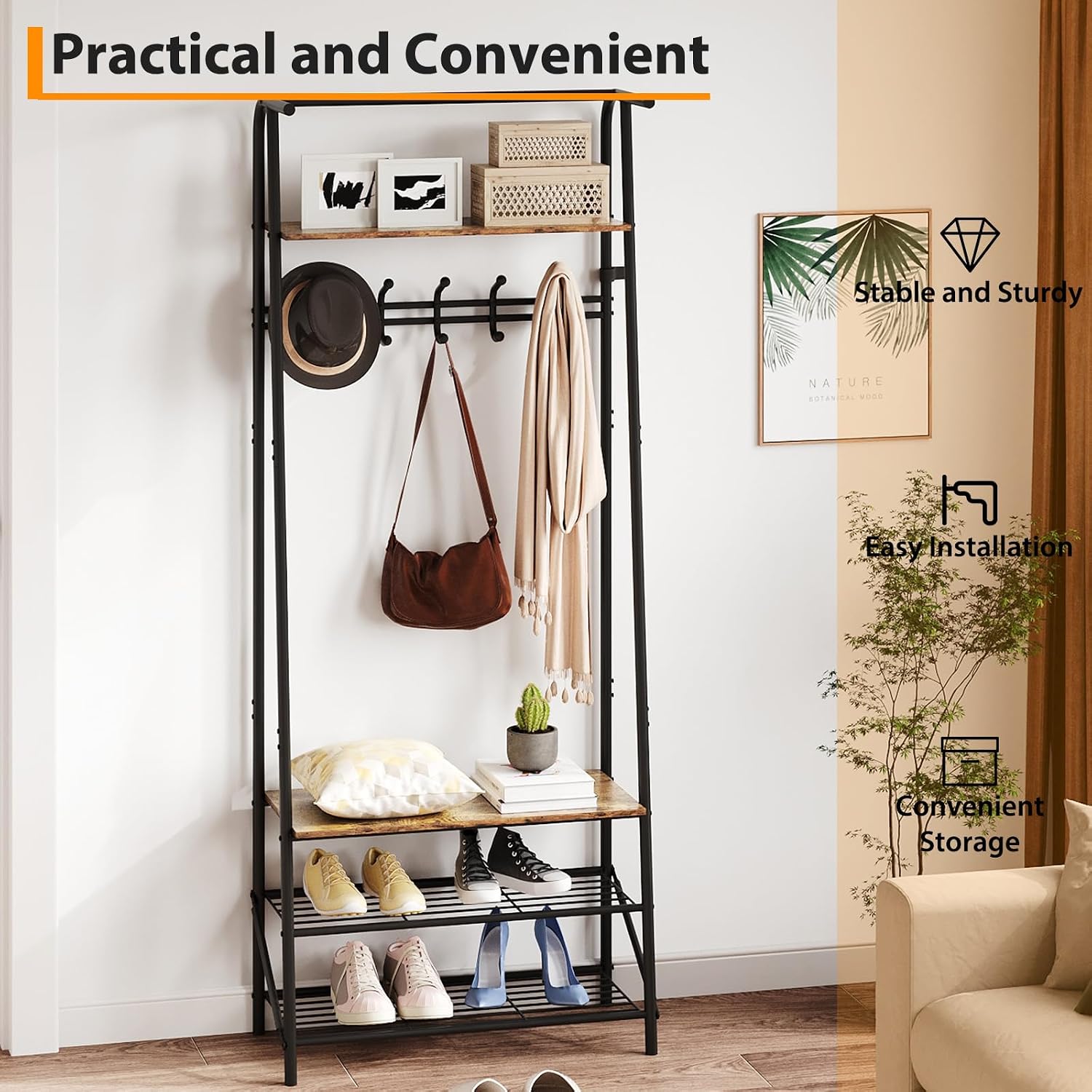 GarveeLife 2D7874C6 Coatrack-Stands-Pedestals - View #4