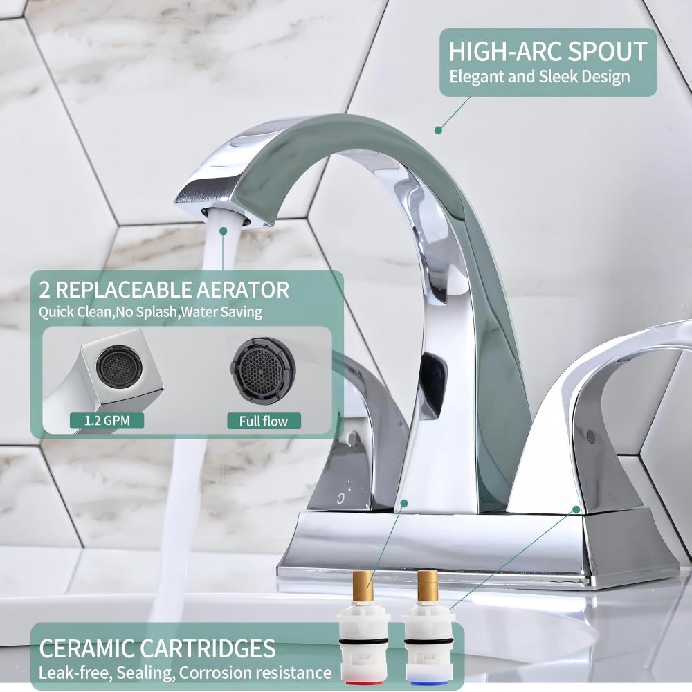 EQLOO M40251CH Lavatory-Faucets - View #4