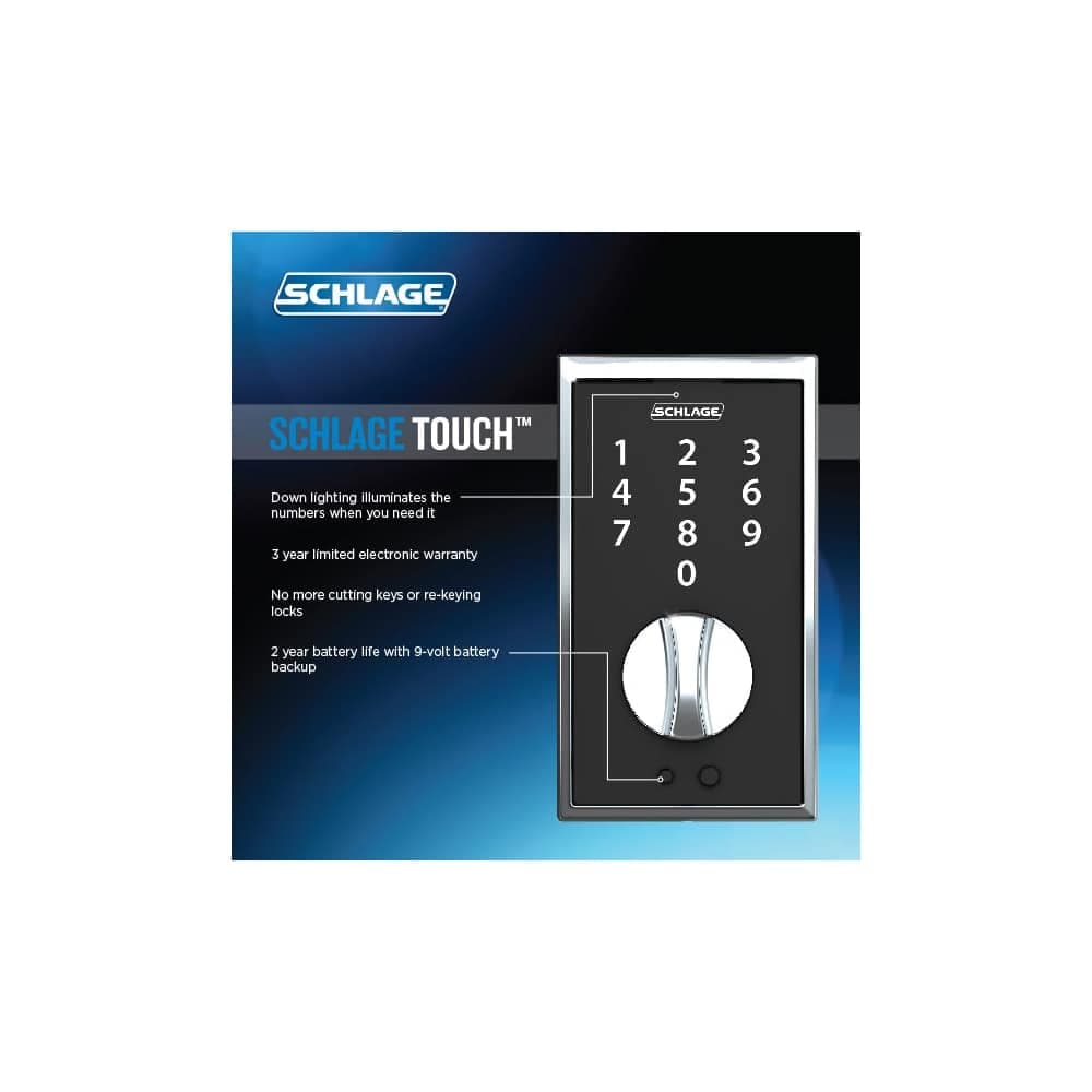 Schlage BE375CEN626 Door-Deadbolts - View #10