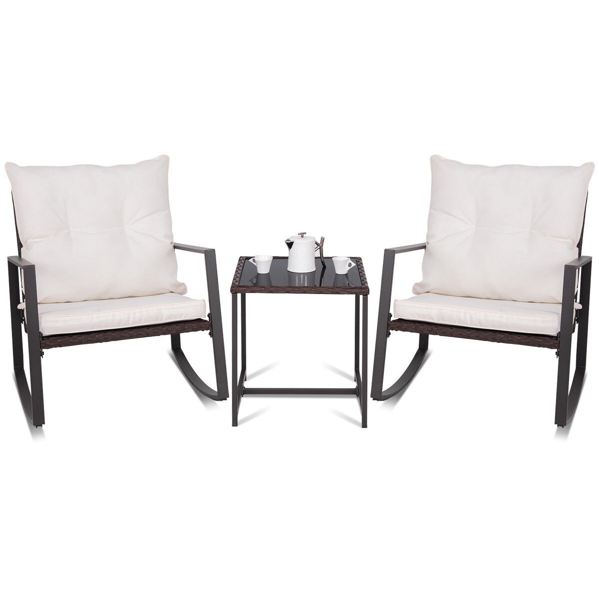 Slickblue D-CO-EB29095WH Patio-Dining-Sets - View #3