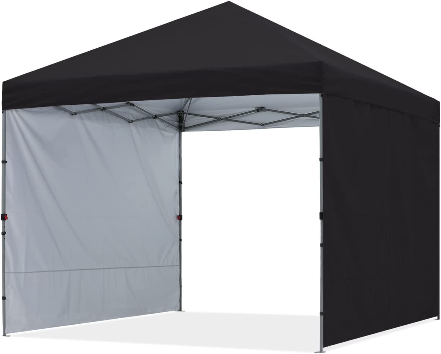 ABCCANOPY AHZJ2W-10FTBLACK 10-ft x 10-ft Square Black Pop-up canopy