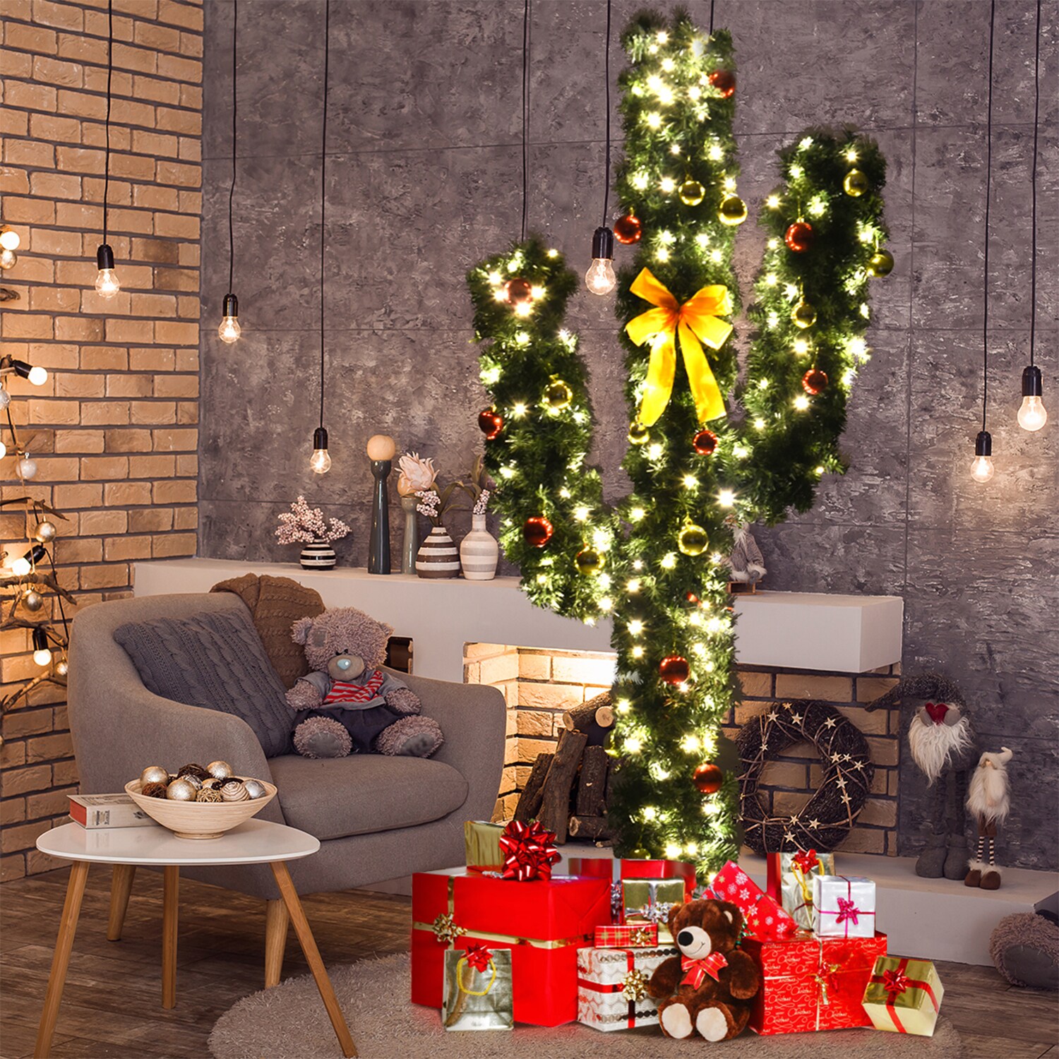 WELLFOR CM-HWY-20646 Artificial-Christmas-Trees - View #8