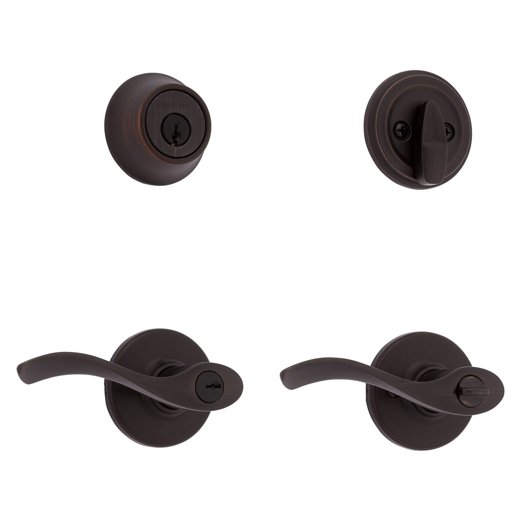 Kwikset 690BL 11P Door-Handles - View #3