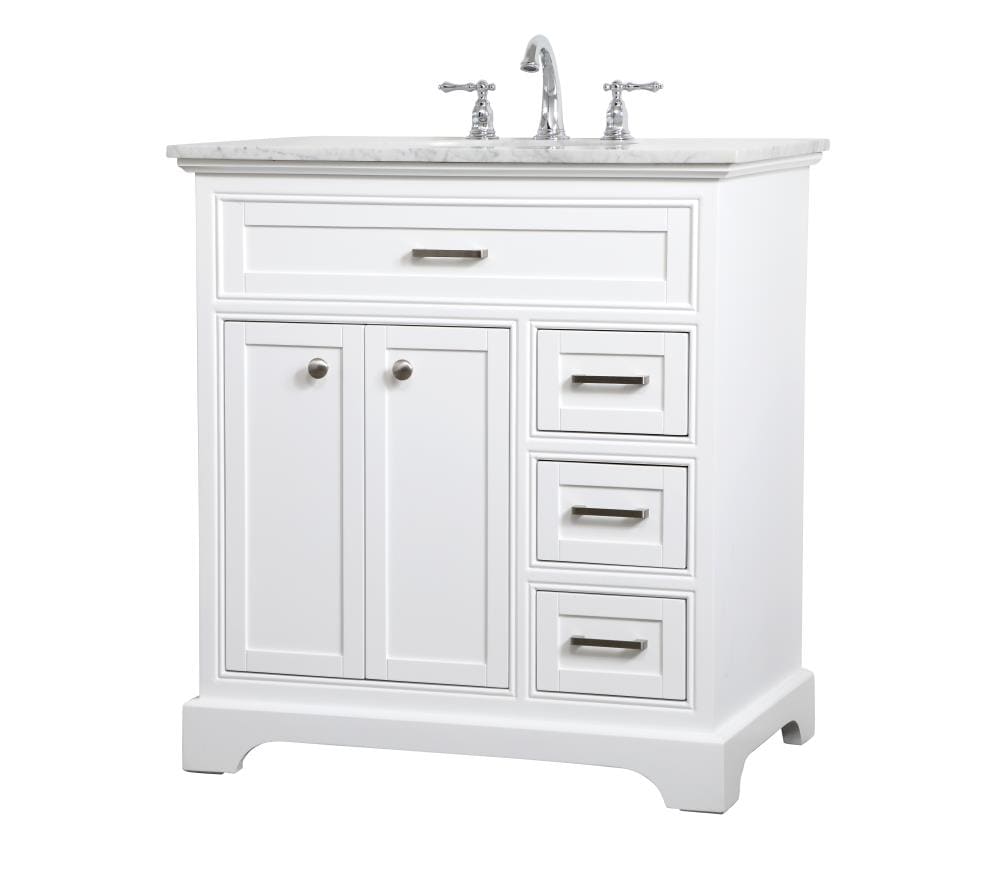 Elegant Decor FI45032WH Bath-Vanity-Combo - View #3
