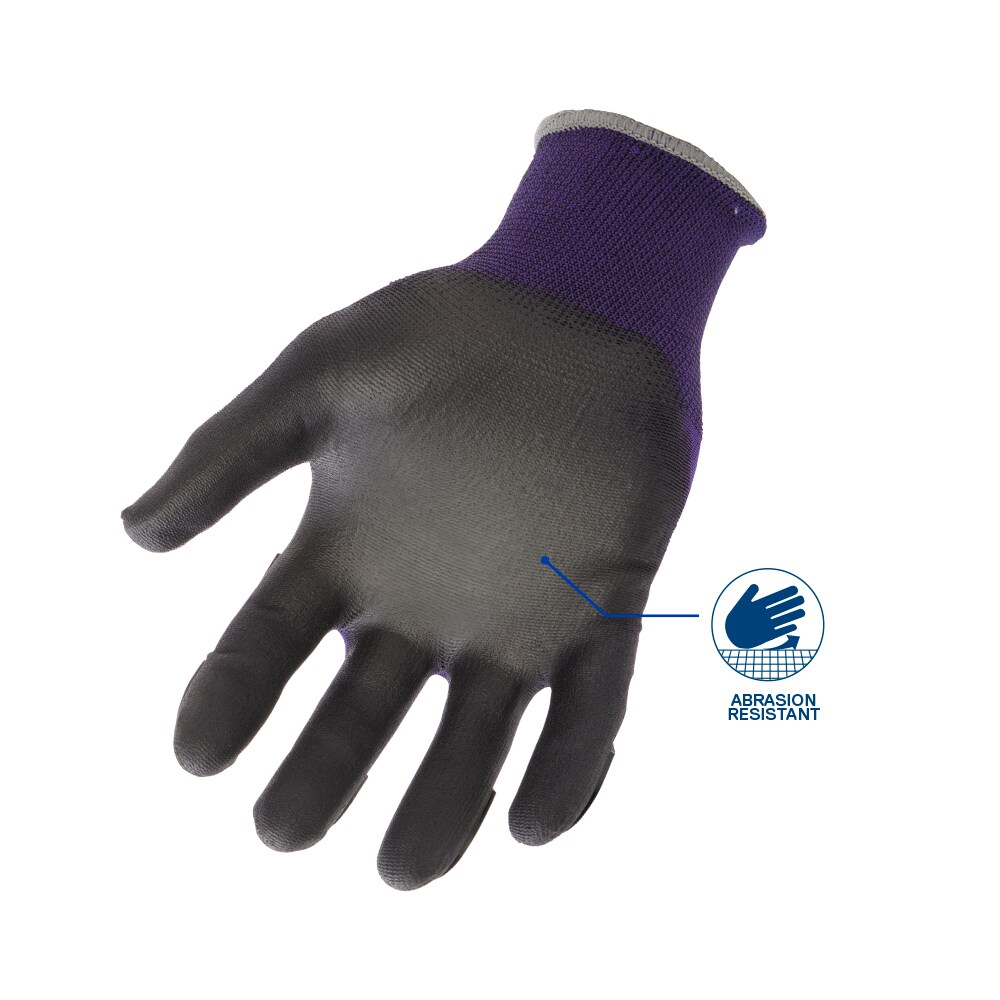 Kobalt Large Blue Nylon Electrical Repair Gloves, (1-Pair) in the