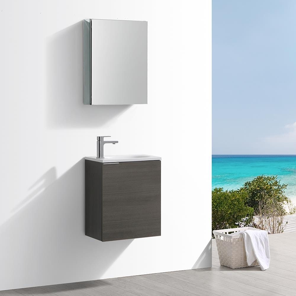 Fresca FVN8003GO Bath-Vanity-Combo - View #3