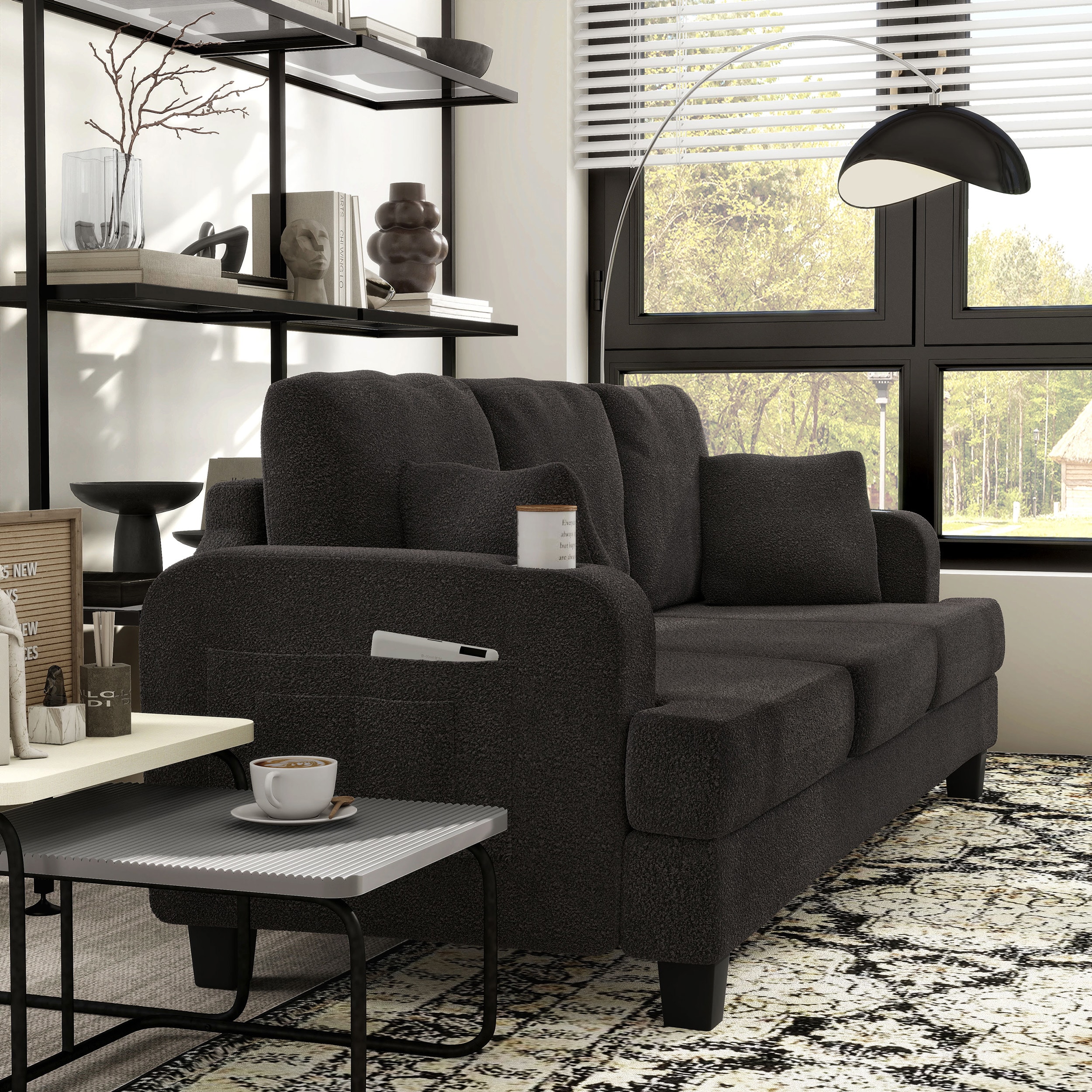 Furniture of America IDF-SL6936DG-SF Sofas-Loveseats - View #5