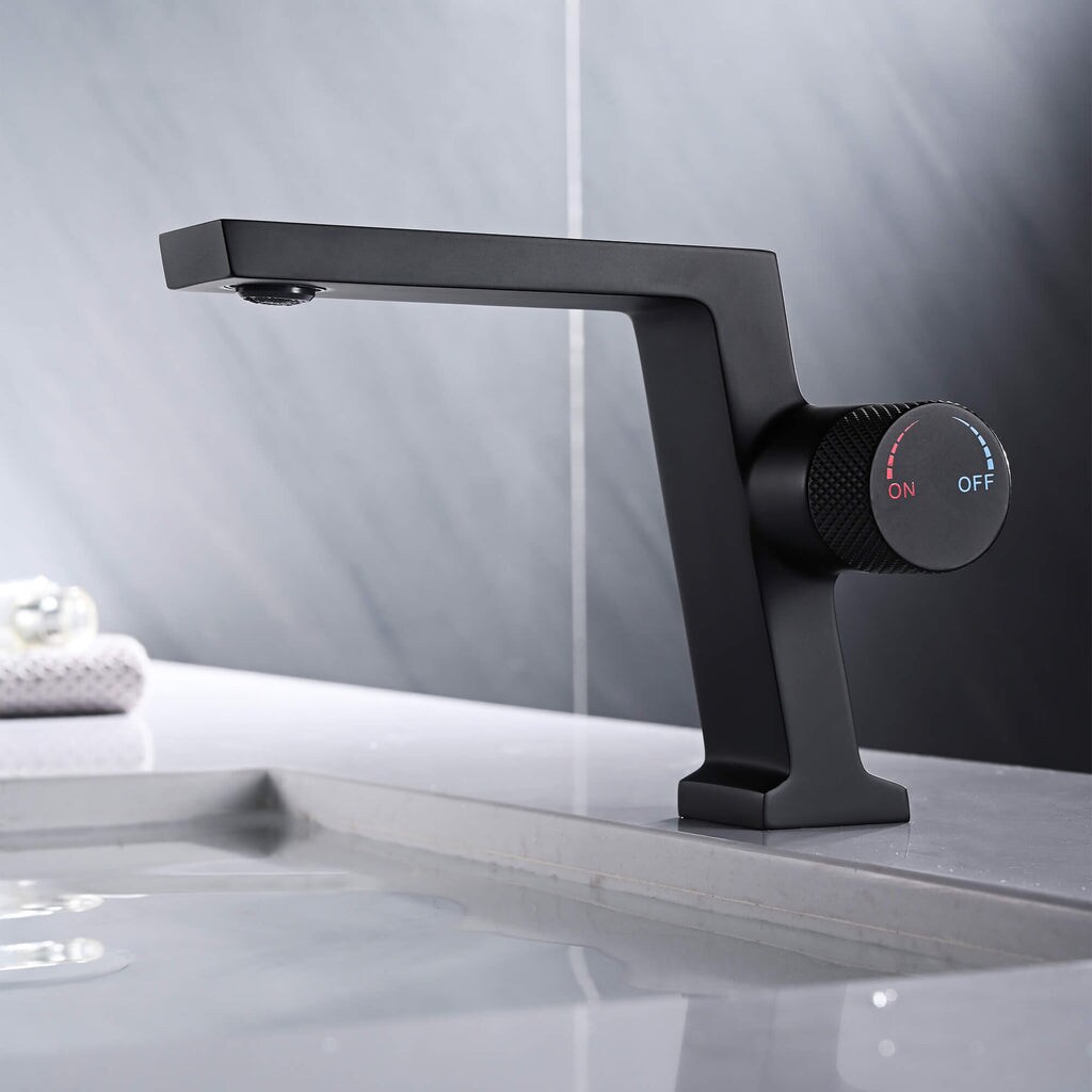 WELLFOR WB-1001-MB Lavatory-Faucets - View #2
