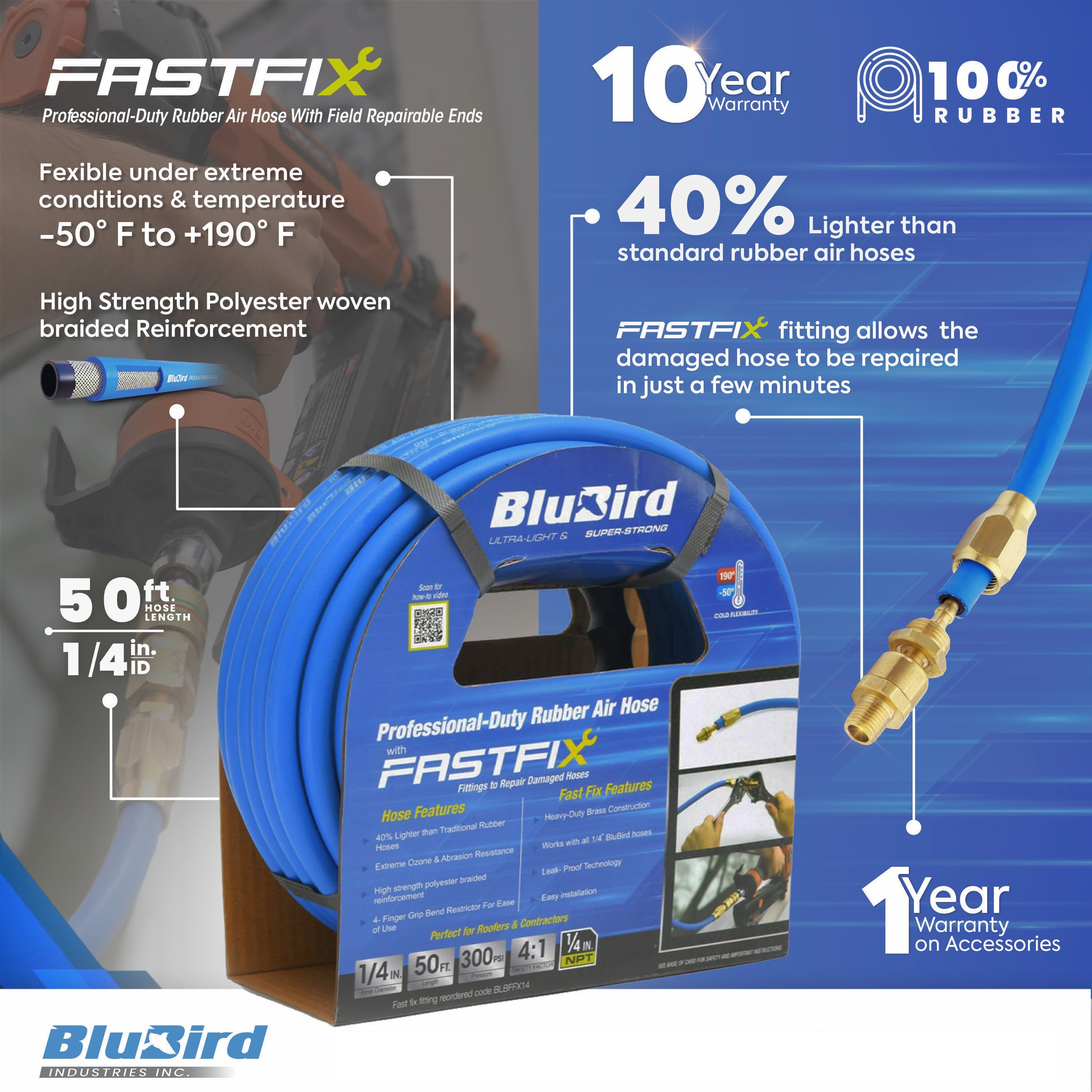 BluBird BB1450-FX Air-Tool-Hoses - View #2