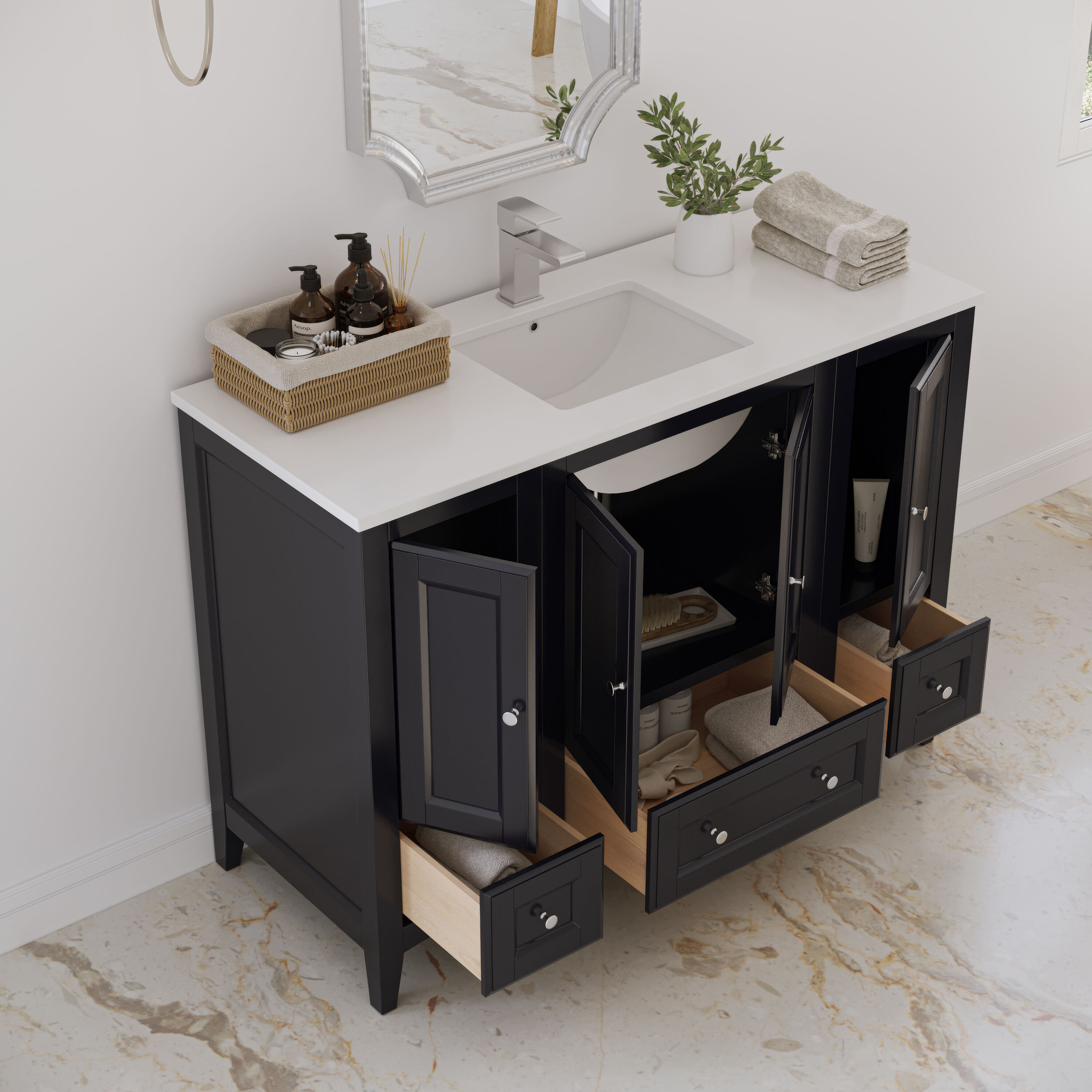 Fresca FCB20-122412ES-CWH-U Bath-Vanity-Combo - View #3