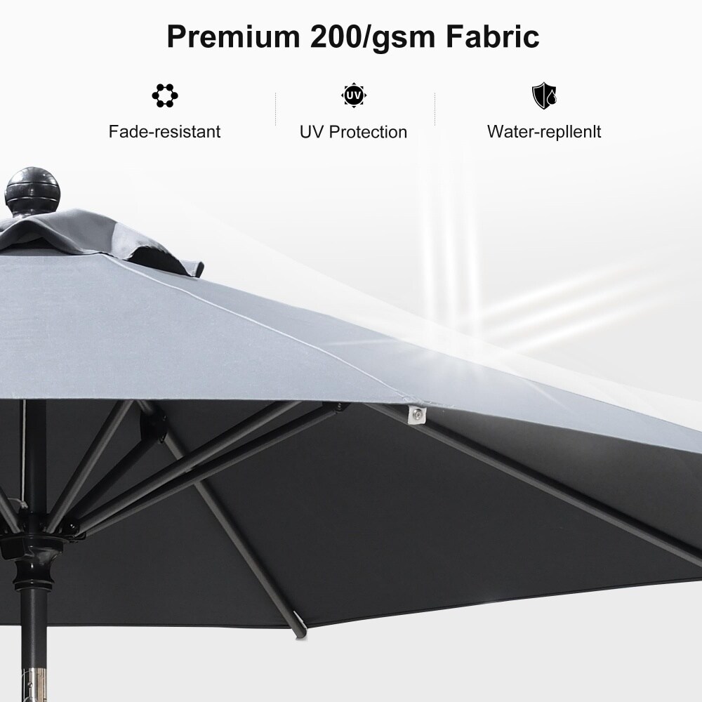 PURPLE LEAF LS03-MLZXR10-GY Umbrellas-2 - View #3