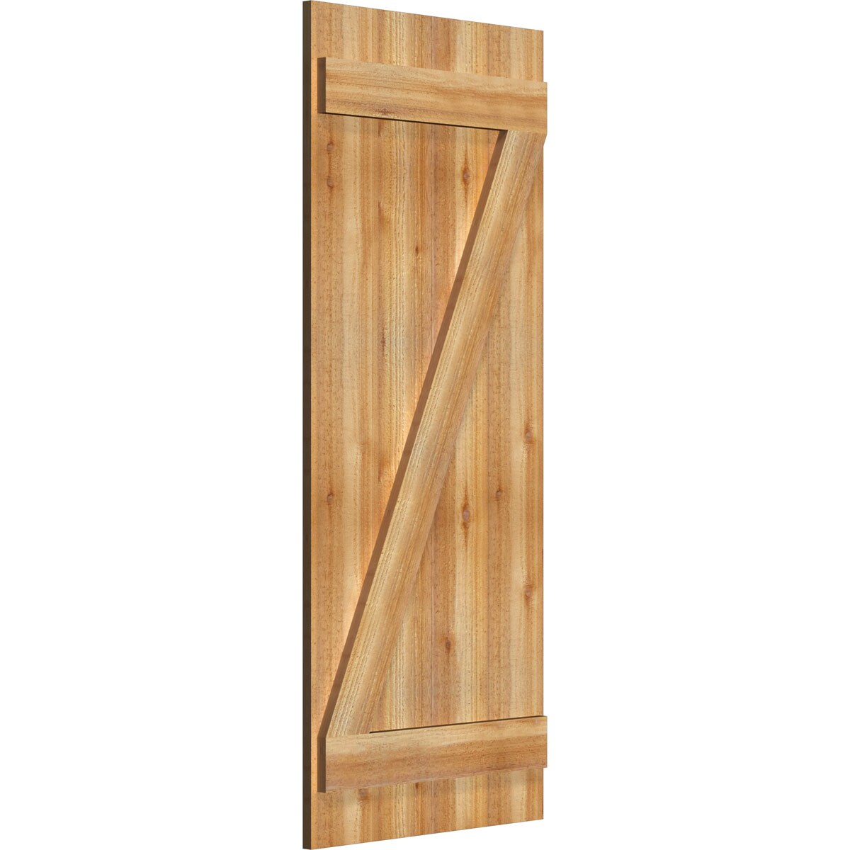 Ekena Millwork RBJ06Z21X052RWR Exterior-Shutters - View #2