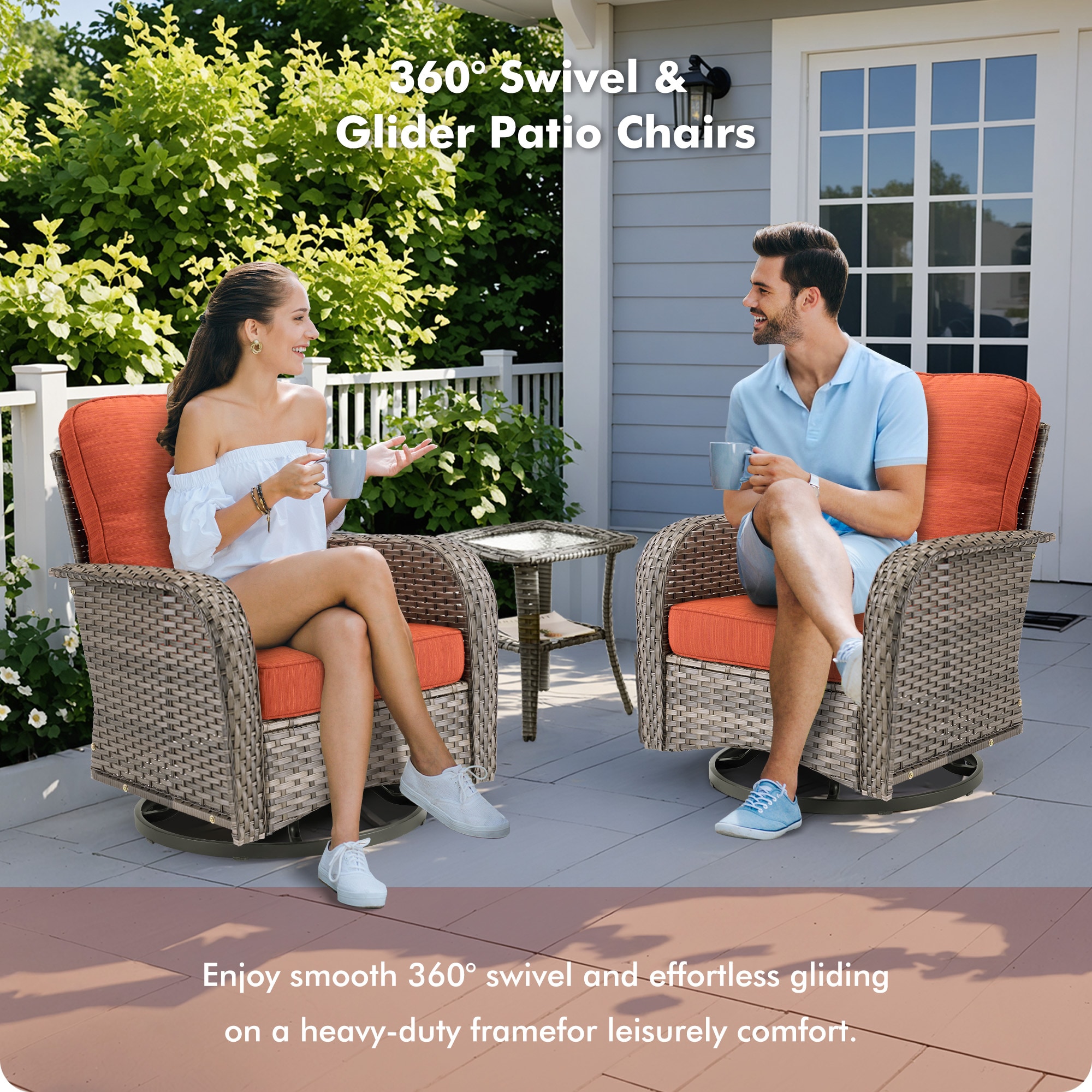 Pouuin SYZGNC805 Patio-Conversation-Sets - View #8
