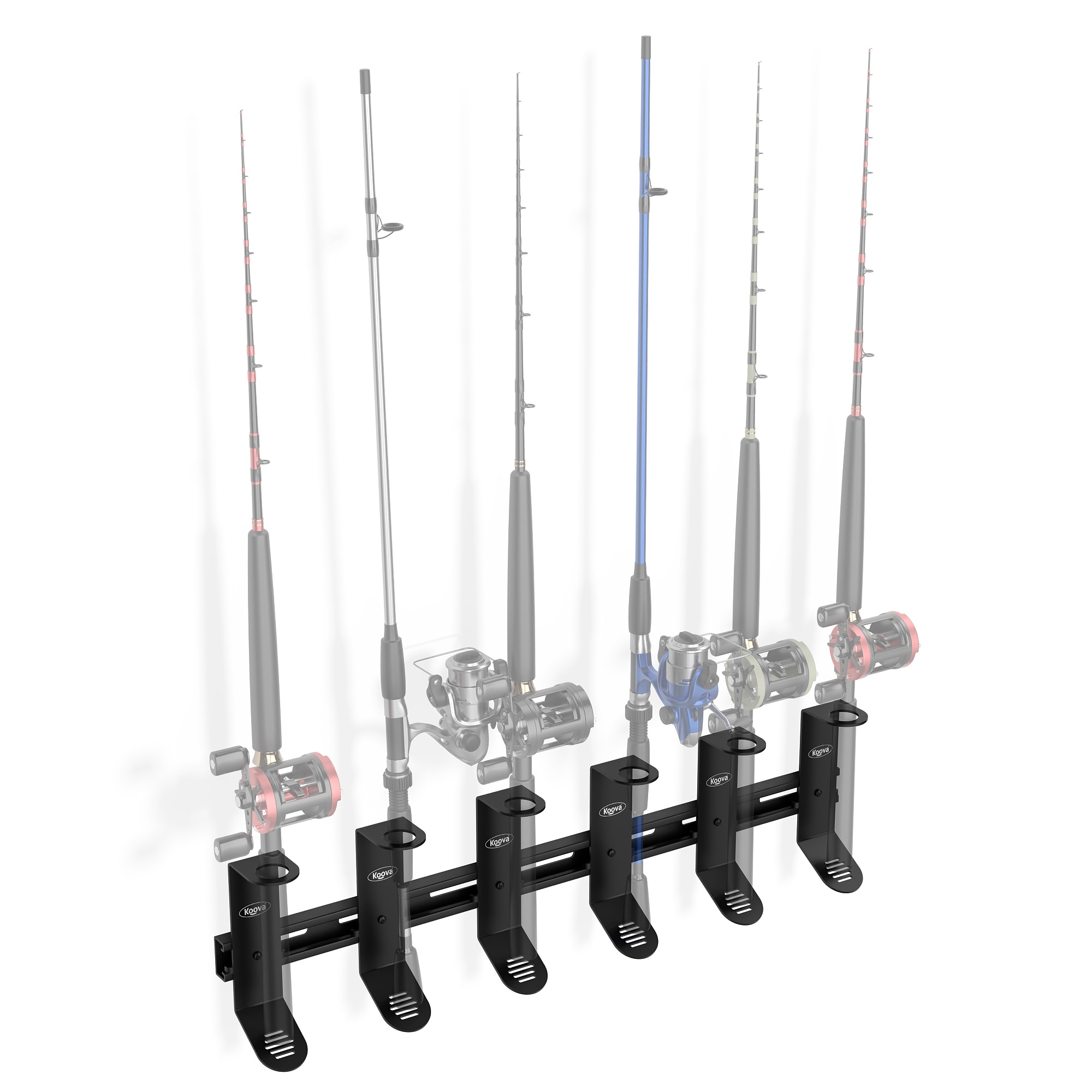 Koova Rod Holder Fishing Storage Cabinet in the Fishing Equipment  department at