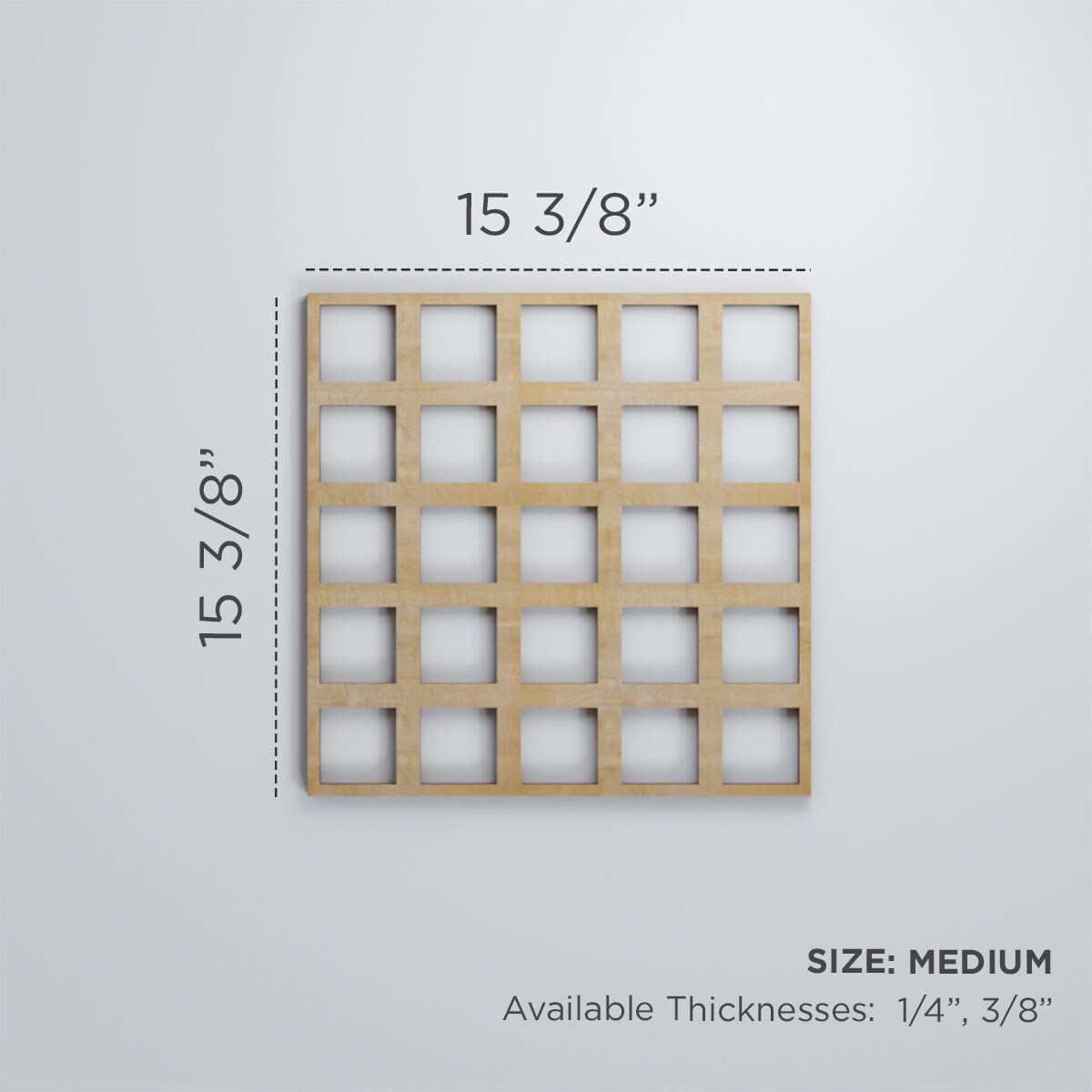 Ekena Millwork WALW16X16X0375MNCWA Wall-Panels - View #3