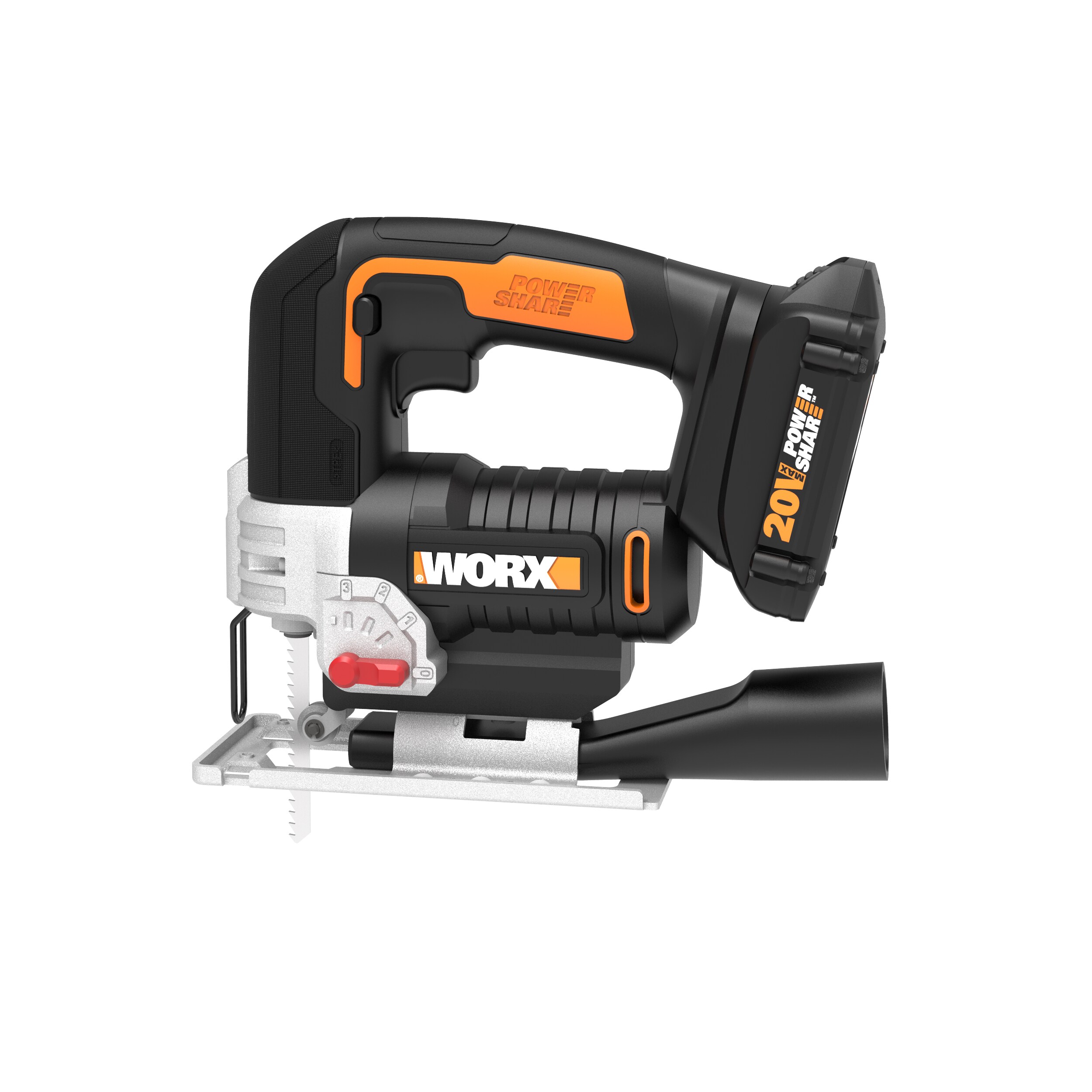 WORX 20 volt Max Variable Speed Keyless Cordless Jigsaw