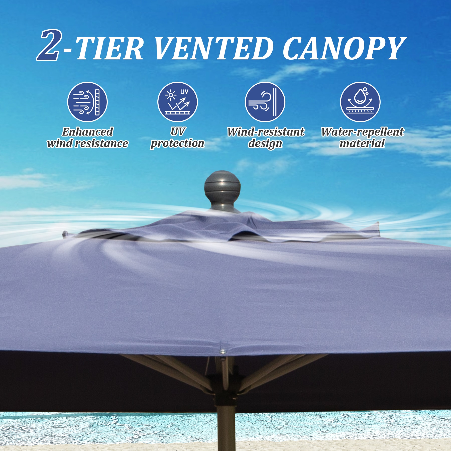 Clihome CL-FOPC320955 Umbrellas-2 - View #4
