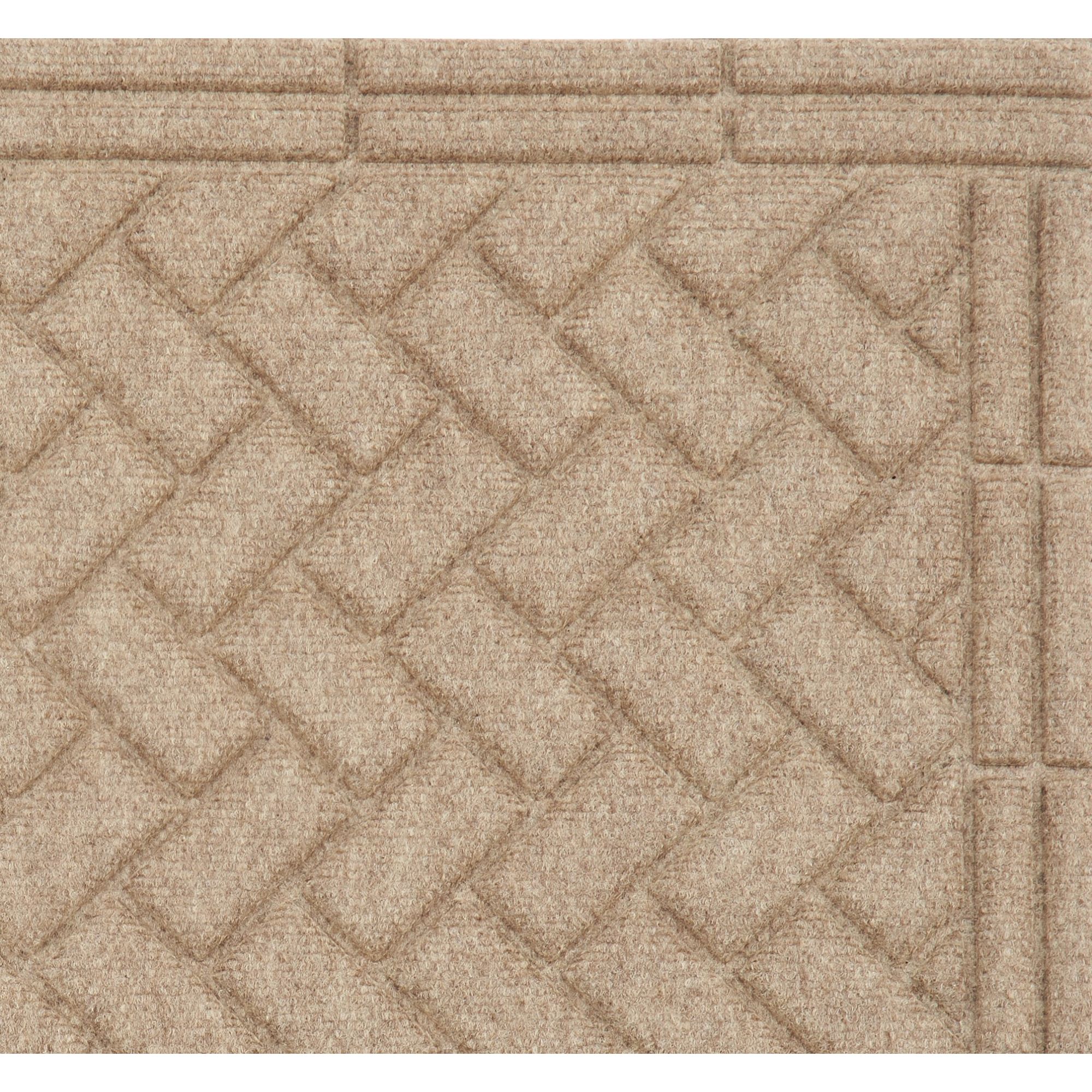 Matter Surfaces 2-ft x 3-ft Black Rectangular Indoor or Outdoor Door Mat in  the Mats department at