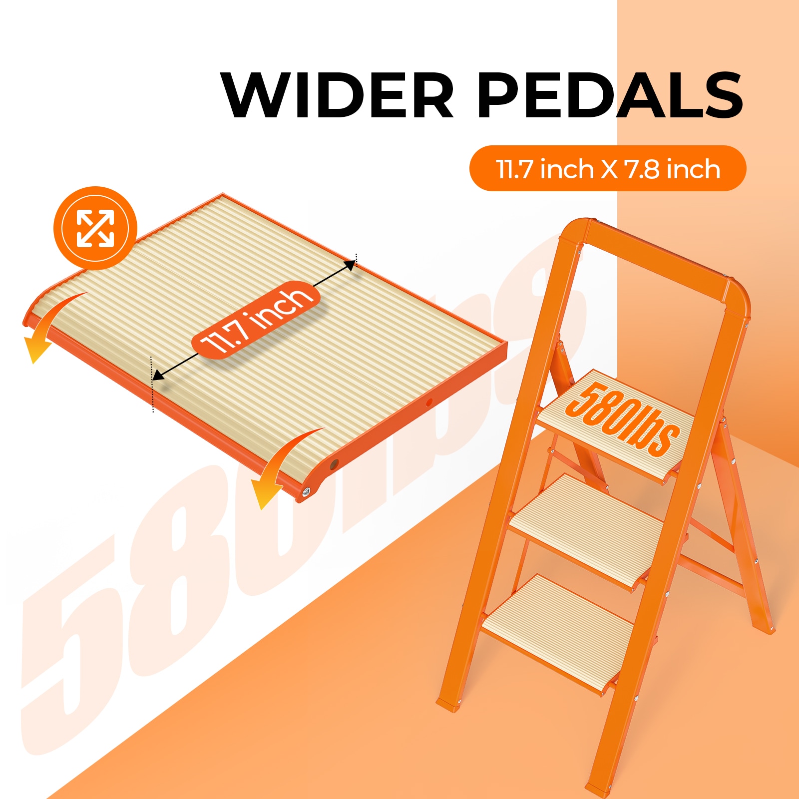 Siavonce ZX-UMB-10FT-DG Step-Ladders - View #2