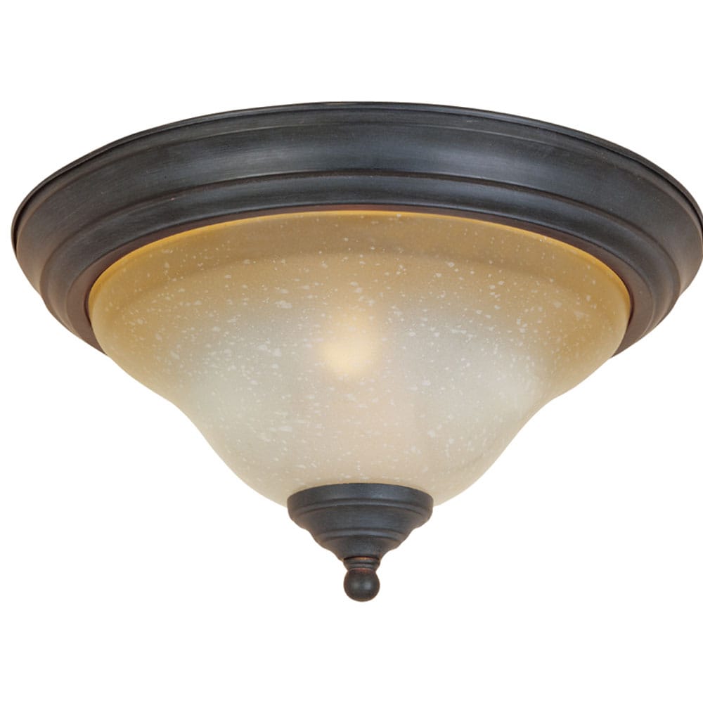 Designers Fountain 96121-NI Barcelona 1-Light 13-in Natural Iron Flush Mount Light