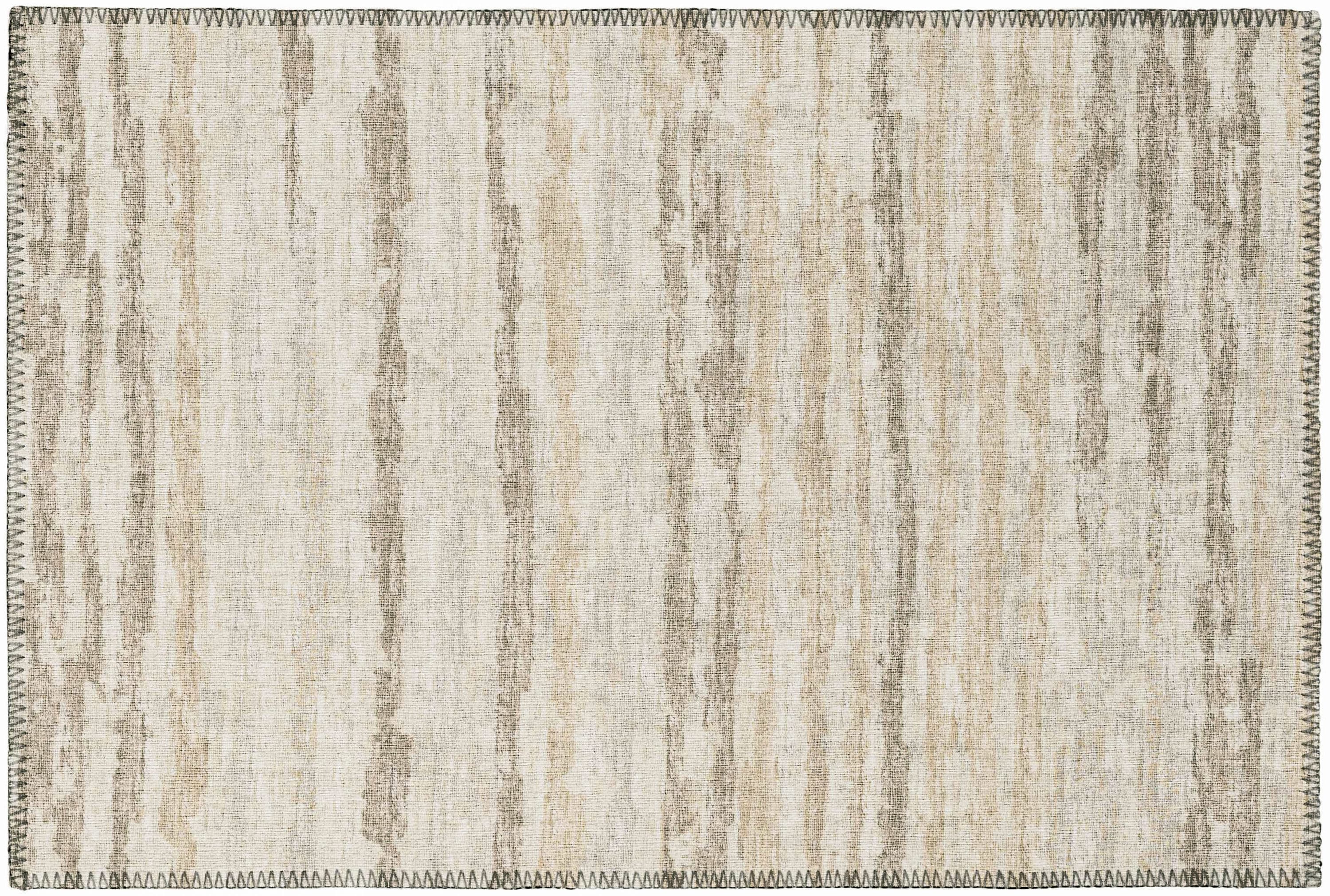 Addison Rugs ABV34BA20X30 Bravado 2 x 3 (ft) Chenille Baja Rectangular Indoor/Outdoor Stripe Southwestern Machine washable Throw rug