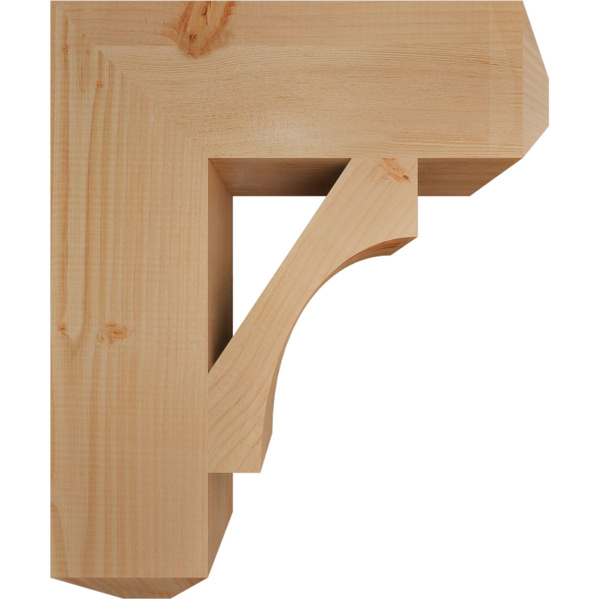 Ekena Millwork BKT06X20X24WTL04SDF Exterior-Brackets-Braces - View #3
