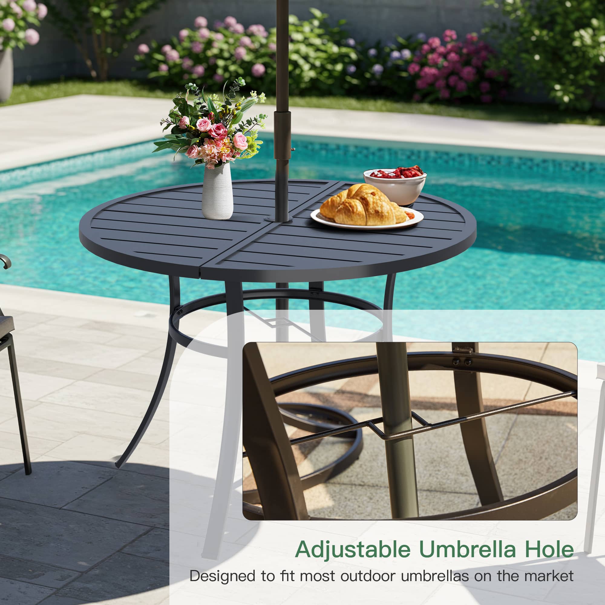 U-HOMY ZXOT001BK+010BN Patio-Dining-Sets - View #8