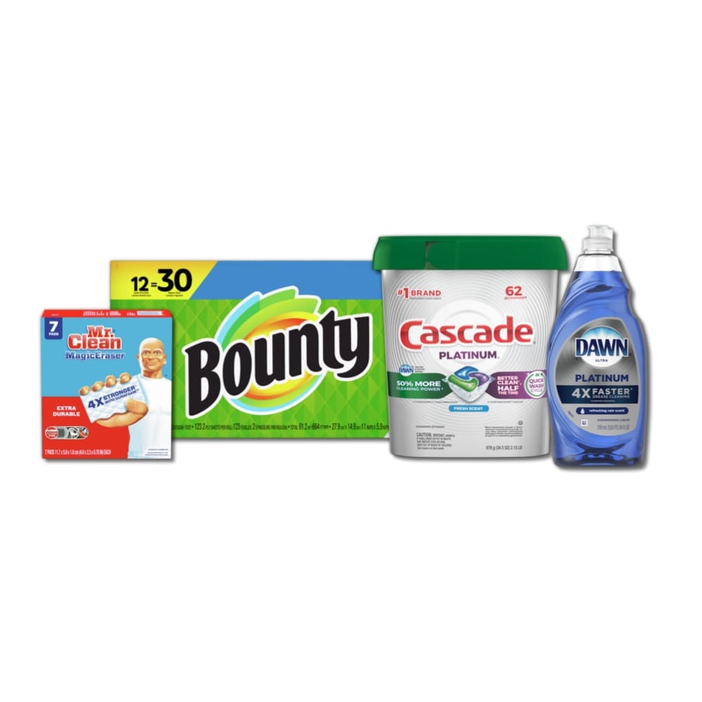 Shop Finish Power 62-Count Dishwasher Detergent & Jet Dry Rinsing Agent  Bundle at