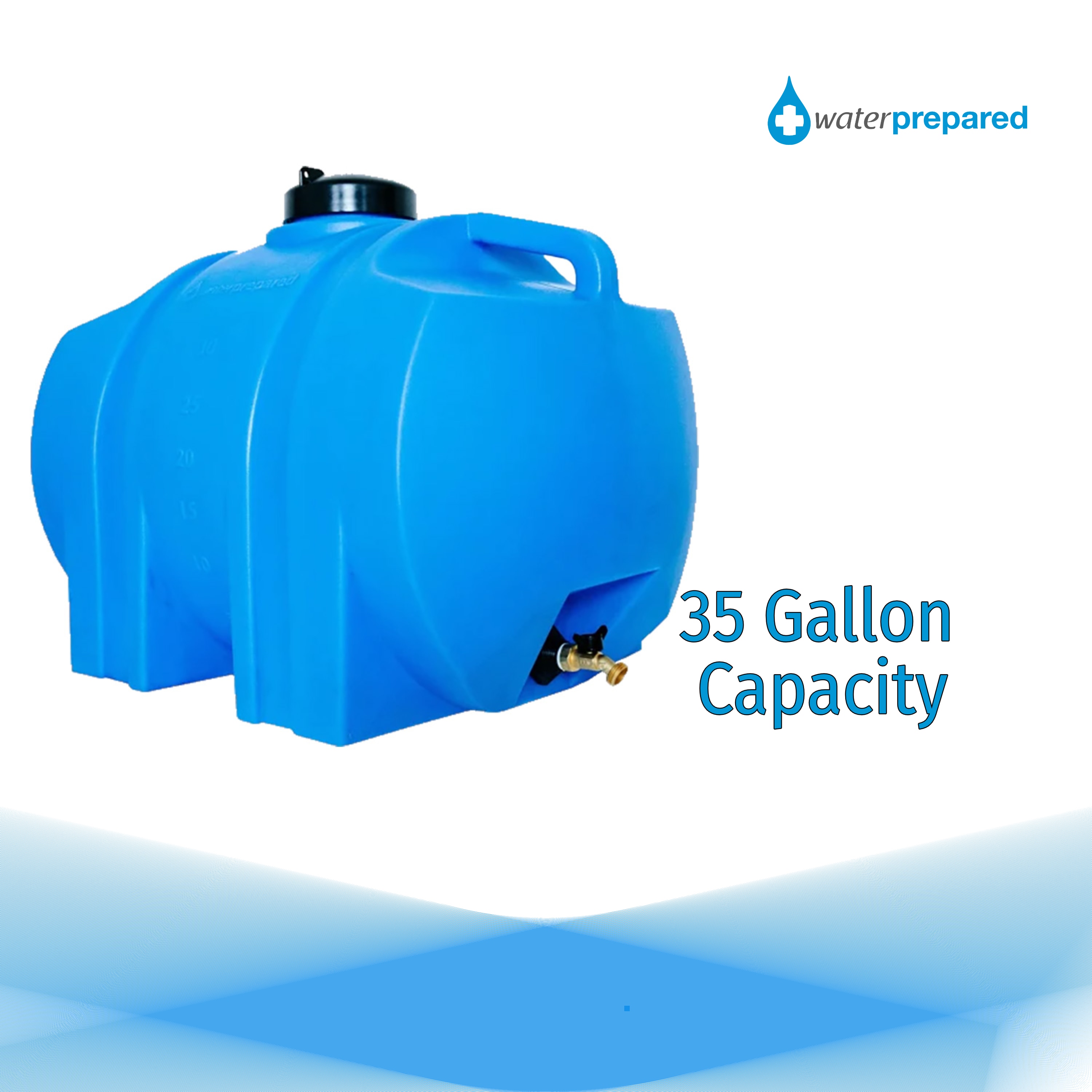 WaterPrepared WW-35 GALBLU DS Water-Storage - View #2