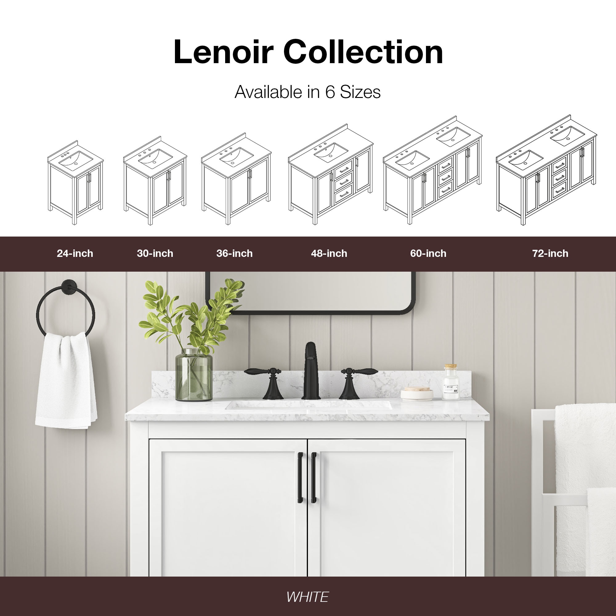 allen + roth LENOIR 36W Bath-Vanity-Combo - View #13