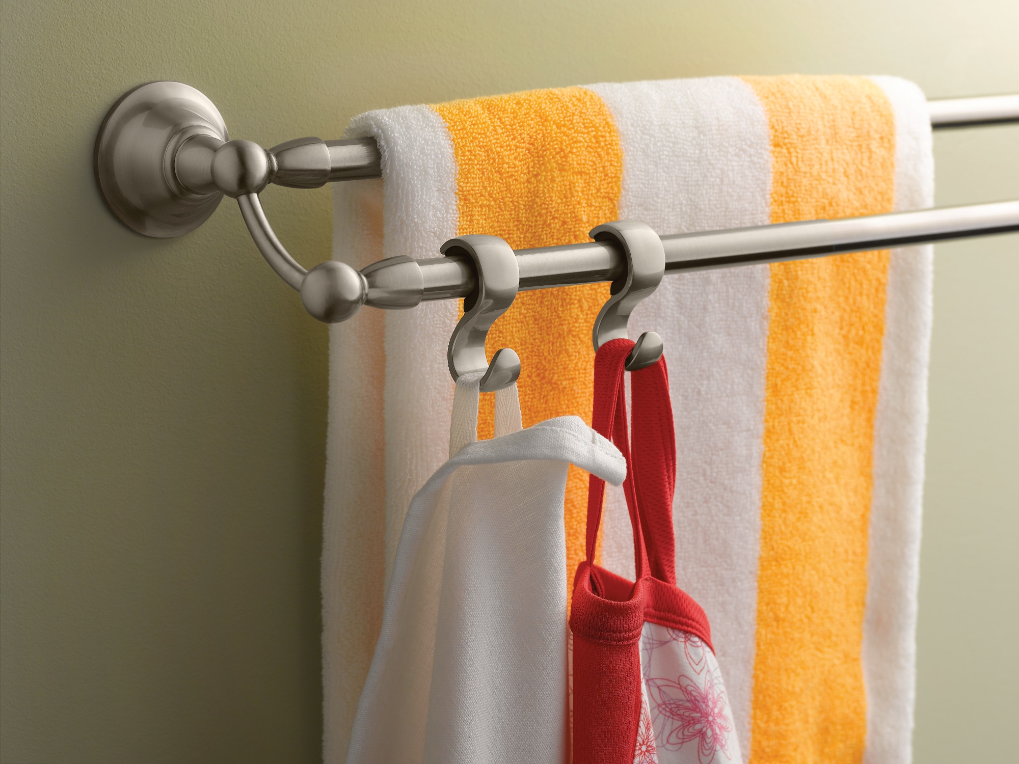 Norpro Stainless Steel Towel Holder With Suction Base 7497