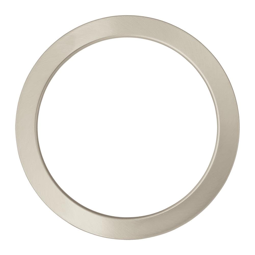 EGLO 203761 Trago Trim 7 7-in Brushed Nickel Open Recessed Light Trim