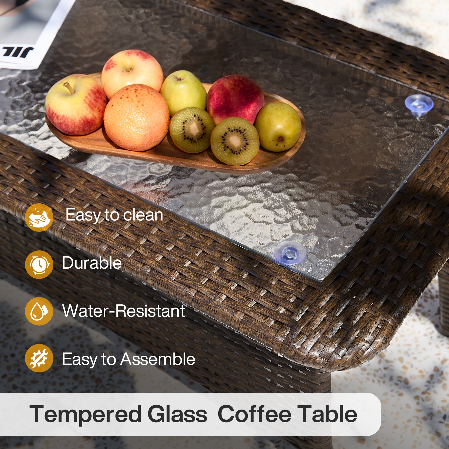 LITTLE TREE LWLT-RTCO15-1P Patio-Tables - View #4